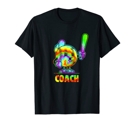 Baseball Softball Coach Mom Dad Tie T-Shirt - Streetwear Style Men Women - T-Shirt, Sweatshirt, Hoodie