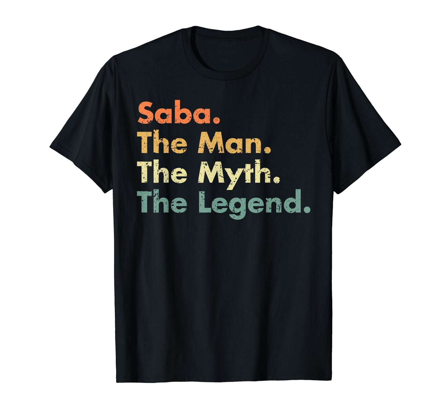 Mens Saba Myth Legend Father Dad T-Shirt - Casual Everyday Wear Unisex - T-Shirt, Sweatshirt, Hoodie