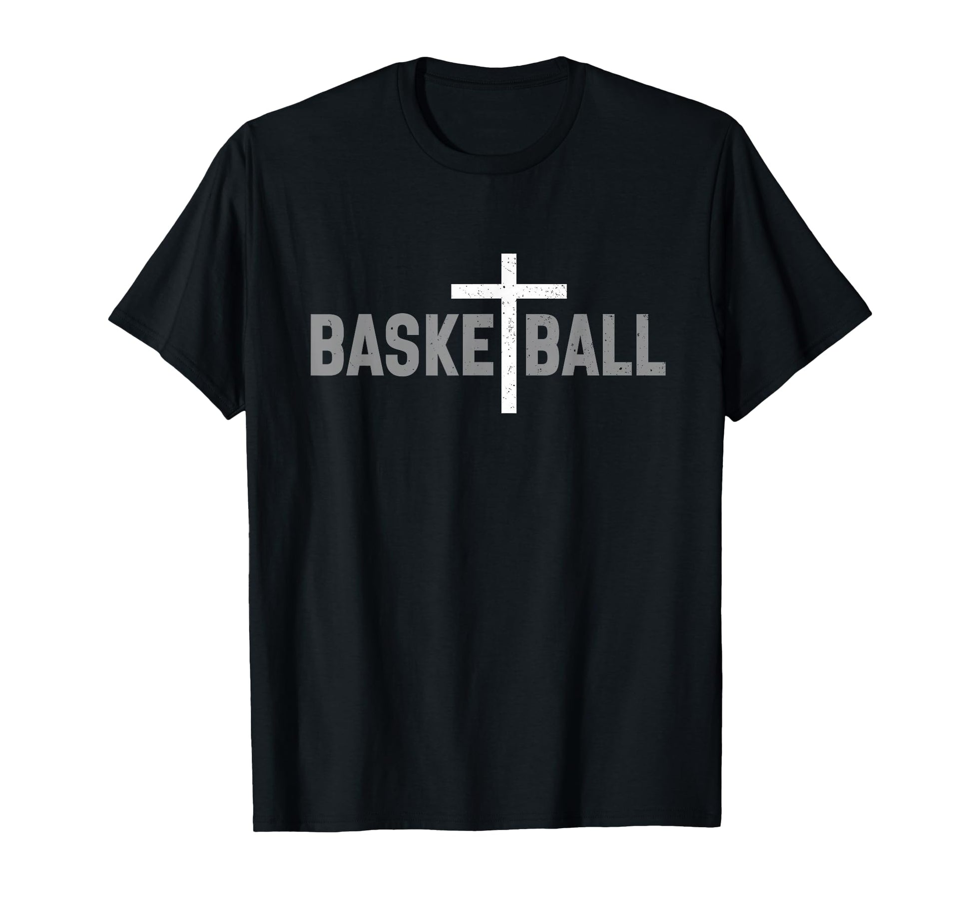 Christian Basketball Cross T-Shirt - Trendy Graphic Men Women - T-Shirt, Sweatshirt, Hoodie