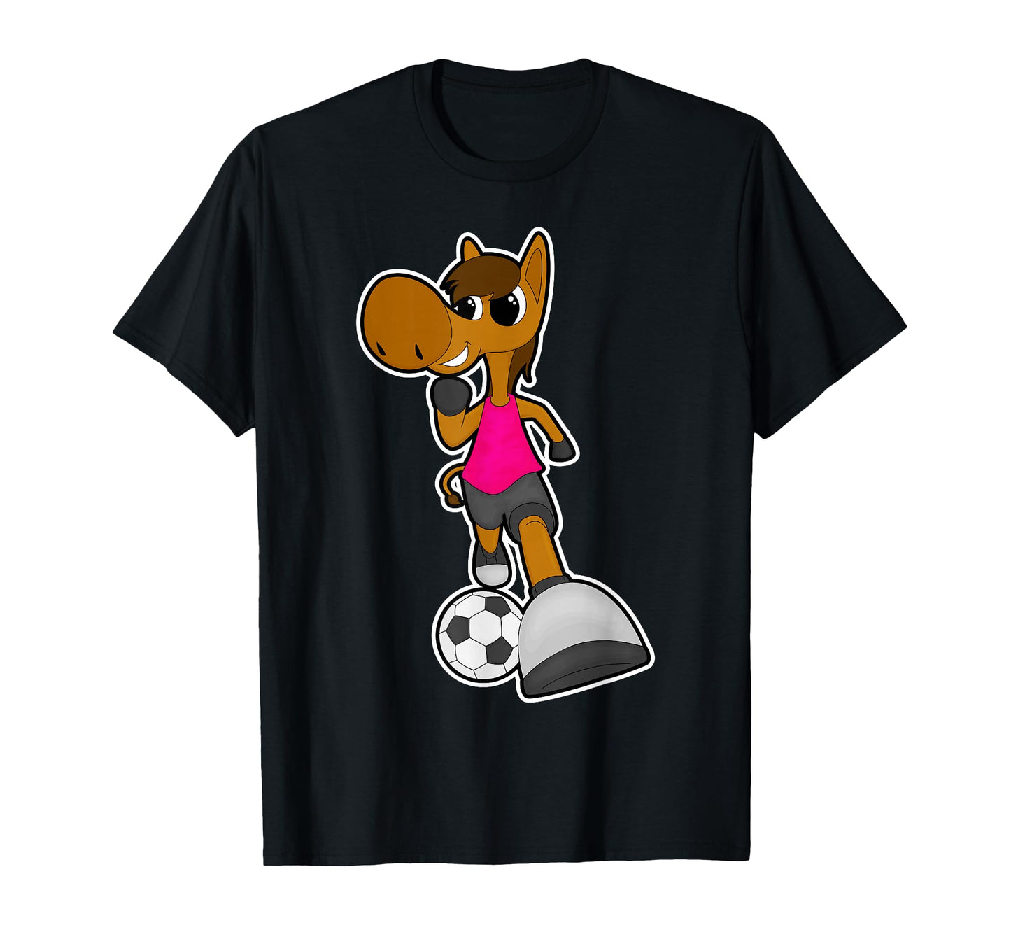 Horse Soccer Player Soccer Sports T-Shirt - Streetwear Style for Adults - T-Shirt, Sweatshirt, Hoodie