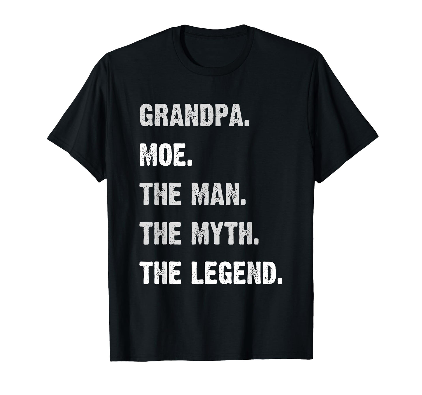 Personalized Grandpa Gifts Moe Myth T-Shirt - Aesthetic Graphic Men Women - T-Shirt, Sweatshirt, Hoodie