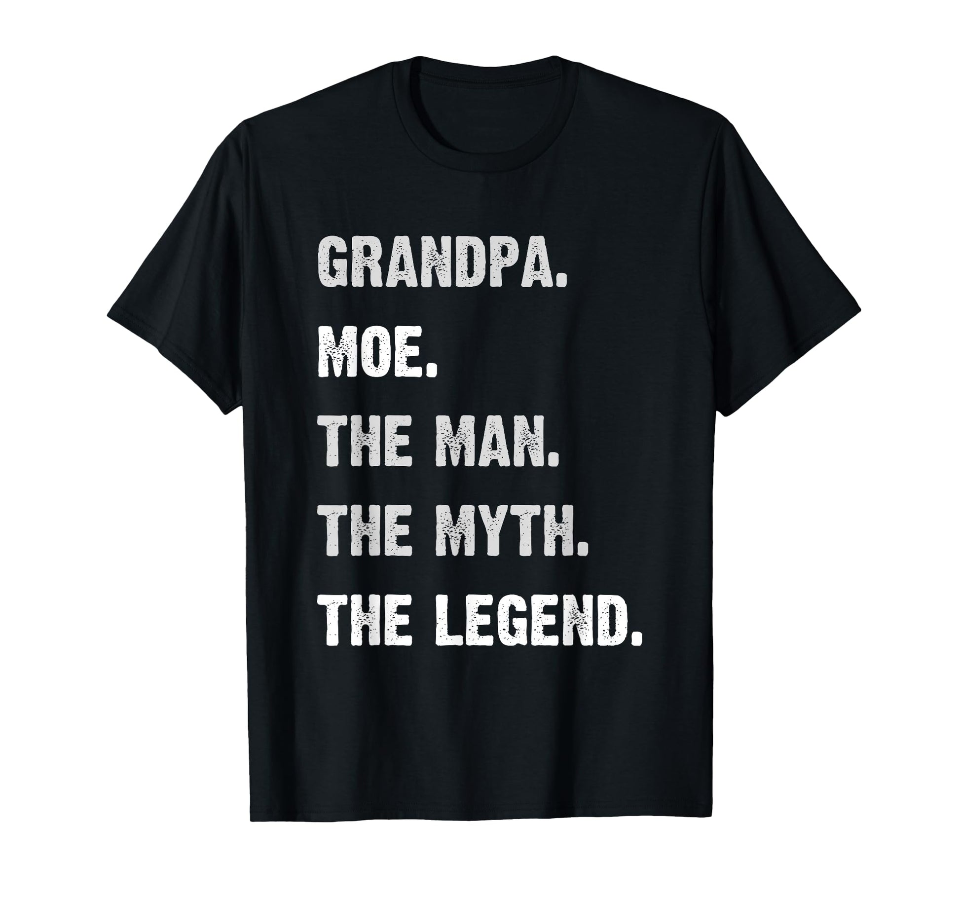 Personalized Grandpa Gifts Moe Myth T-Shirt - Aesthetic Graphic Men Women - T-Shirt, Sweatshirt, Hoodie