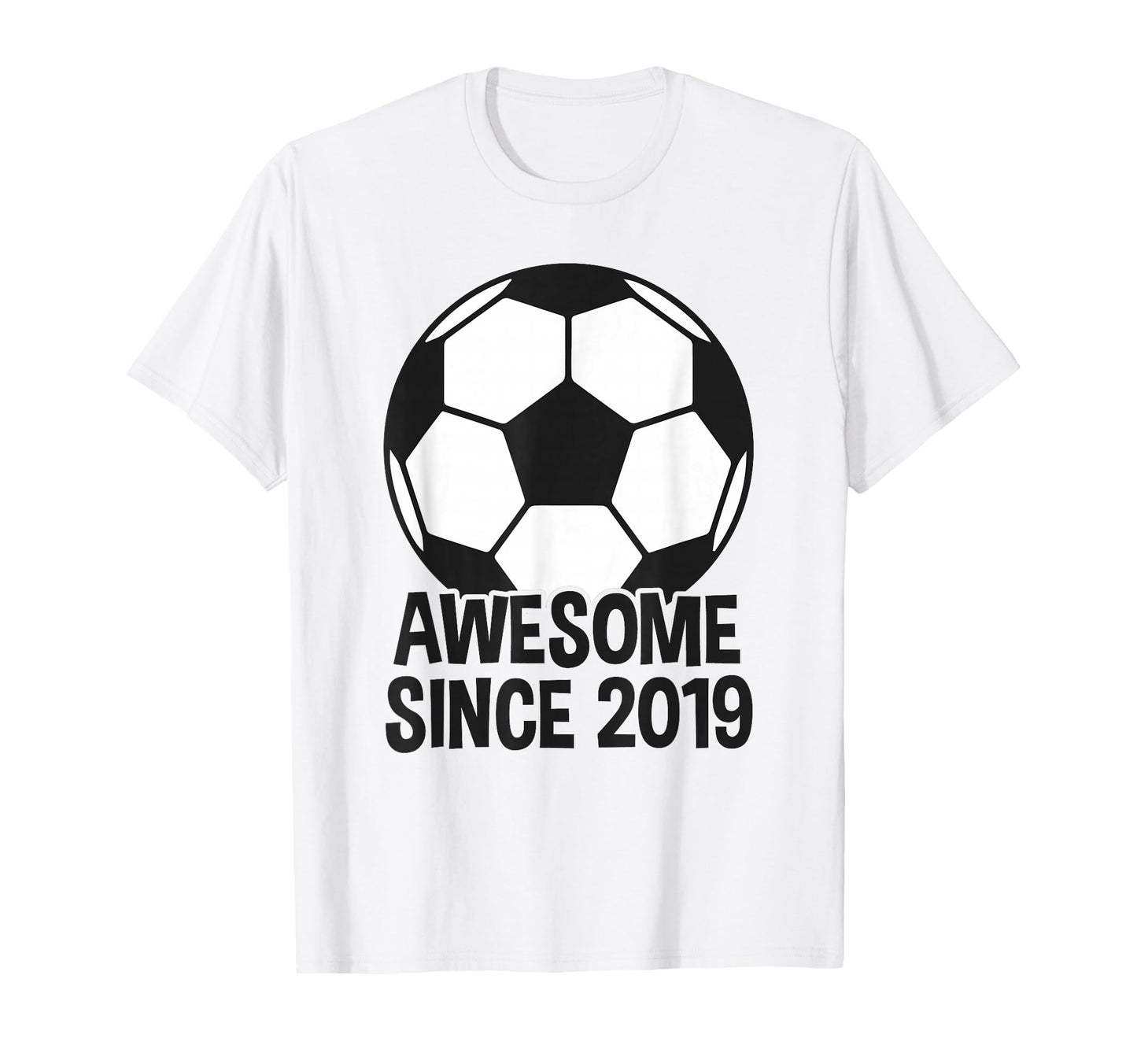 Awesome Since 2019 7Th Birthday 7 T-Shirt - Aesthetic Graphic for Adults - T-Shirt, Sweatshirt, Hoodie
