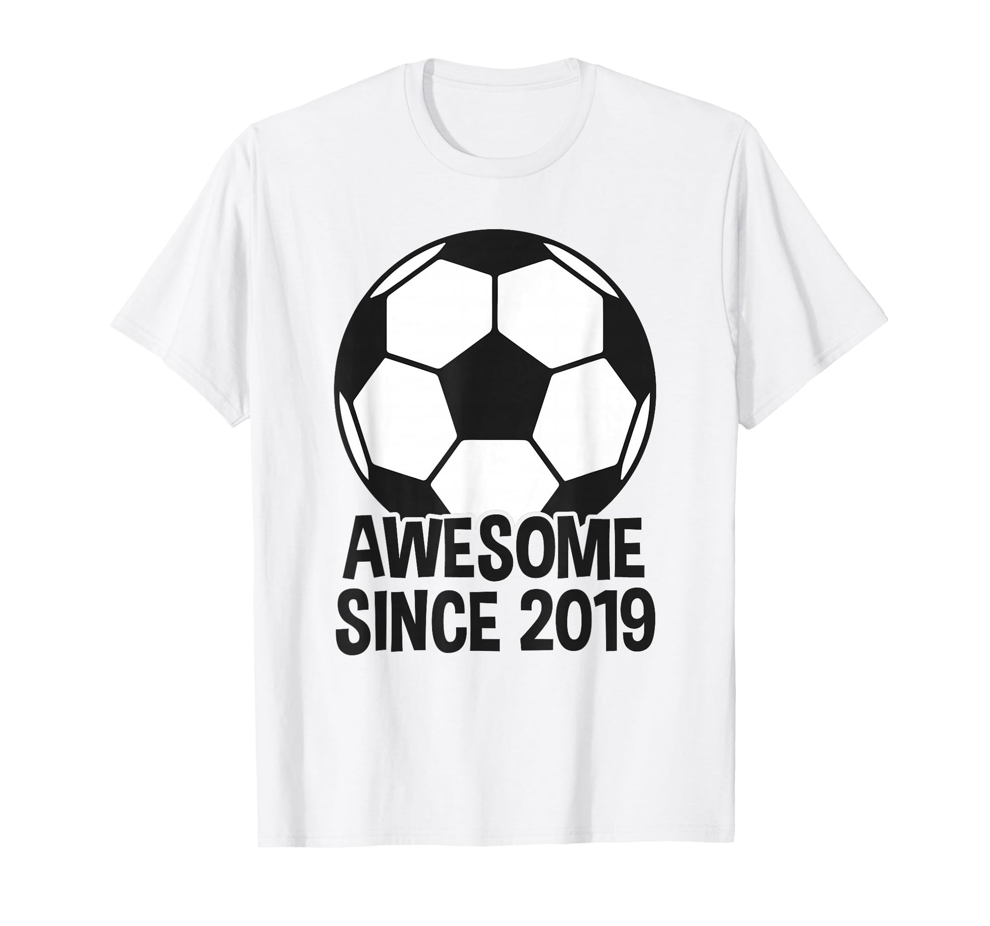 Awesome Since 2019 7Th Birthday 7 T-Shirt - Aesthetic Graphic for Adults - T-Shirt, Sweatshirt, Hoodie