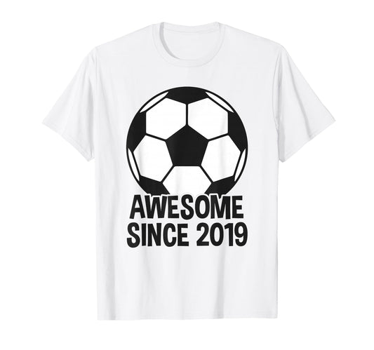 Awesome Since 2019 7Th Birthday 7 T-Shirt - Aesthetic Graphic for Adults - T-Shirt, Sweatshirt, Hoodie