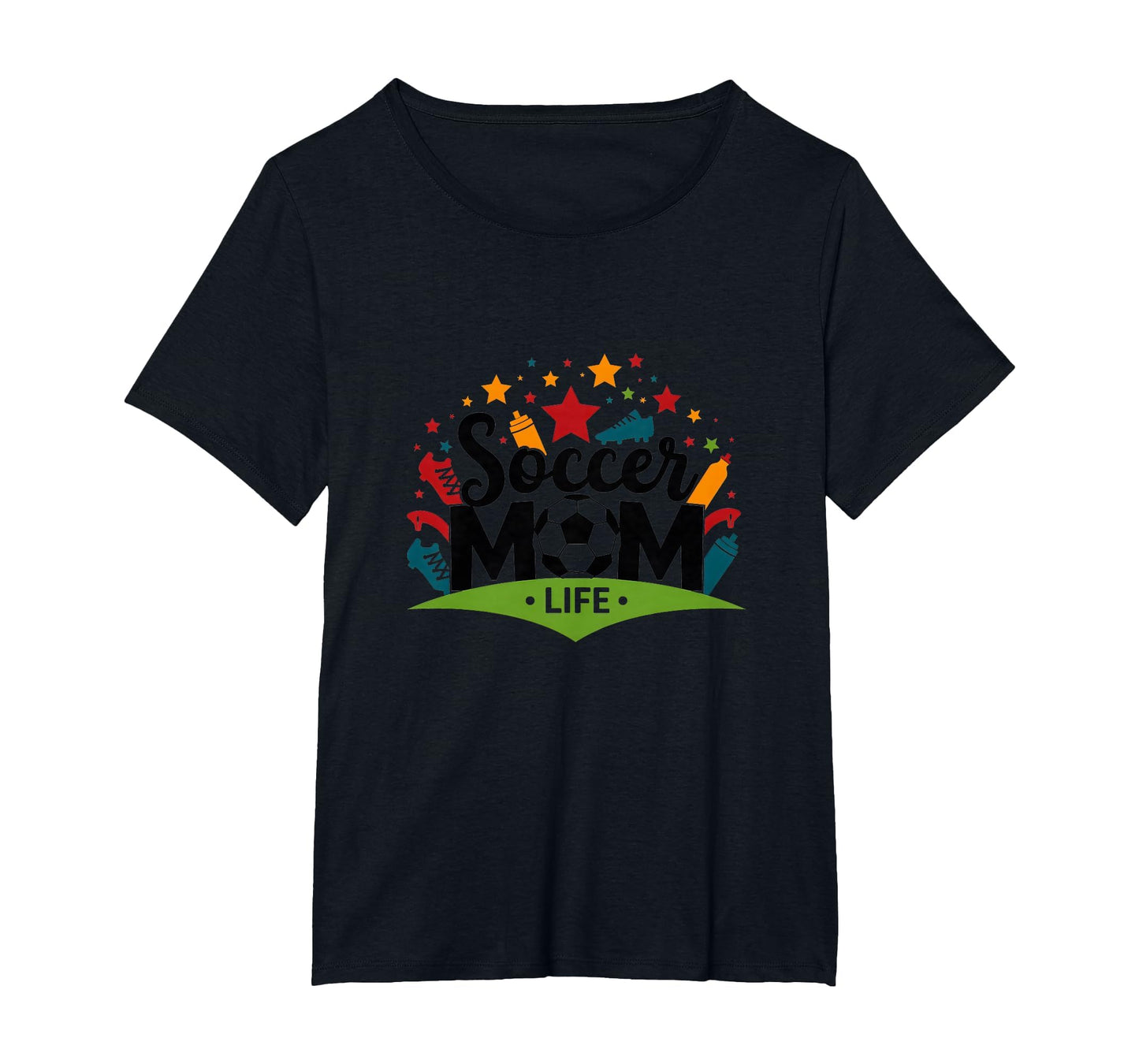 Soccer Mom Life Womens Sports T-Shirt - Casual Everyday Wear Men Women - T-Shirt, Sweatshirt, Hoodie
