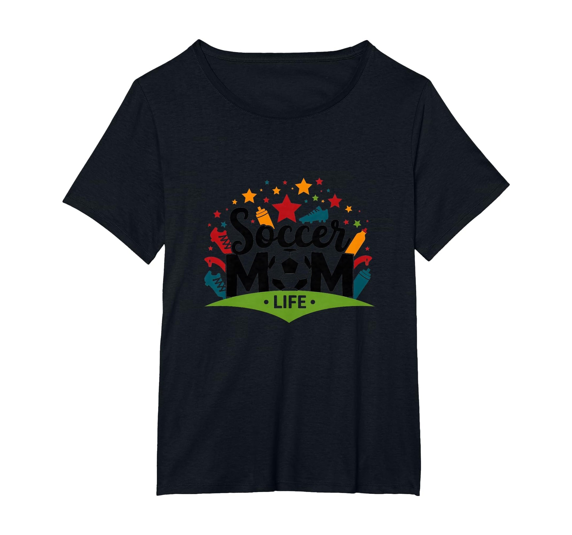 Soccer Mom Life Womens Sports Parent Pride T-Shirt - Graphic Print Unisex - T-Shirt, Sweatshirt, Hoodie