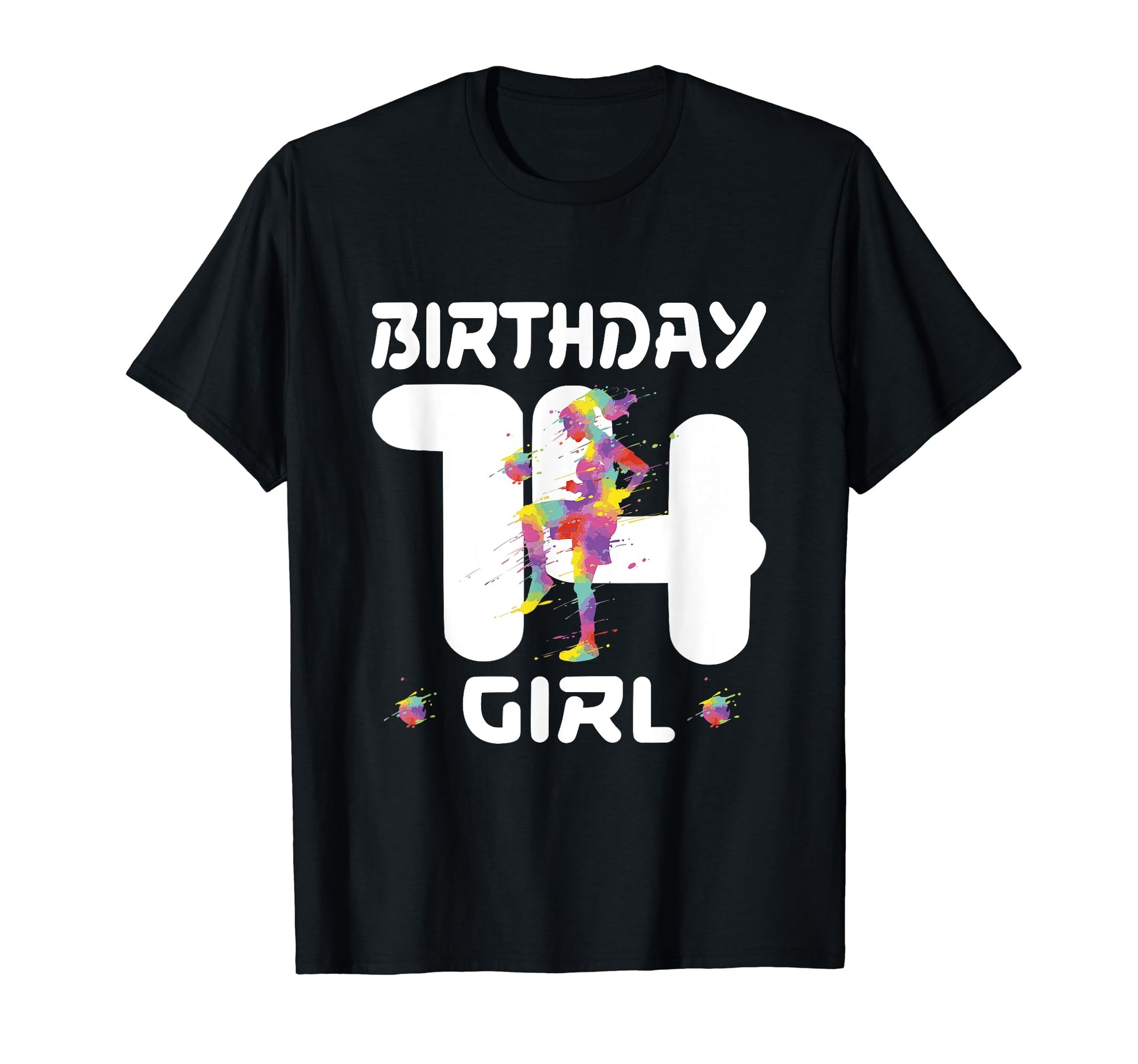 14Th Birthday Soccer Fourteen 14 T-Shirt - Minimalist Print for Adults - T-Shirt, Sweatshirt, Hoodie
