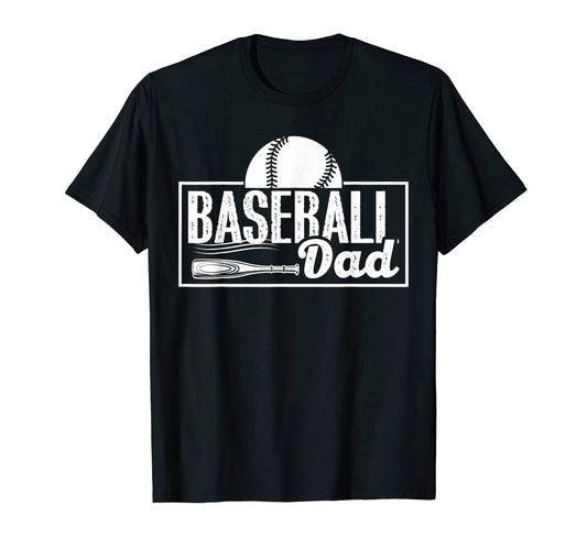 Baseball Dad Funny Baseball Gifts Papa T-Shirt - Trendy Graphic Men Women - T-Shirt, Sweatshirt, Hoodie