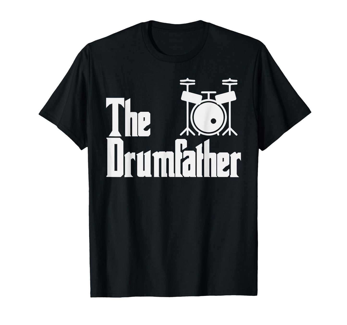 Funny Fathers Day Drum Father Drummer T-Shirt - Minimalist Print Men Women - T-Shirt, Sweatshirt, Hoodie