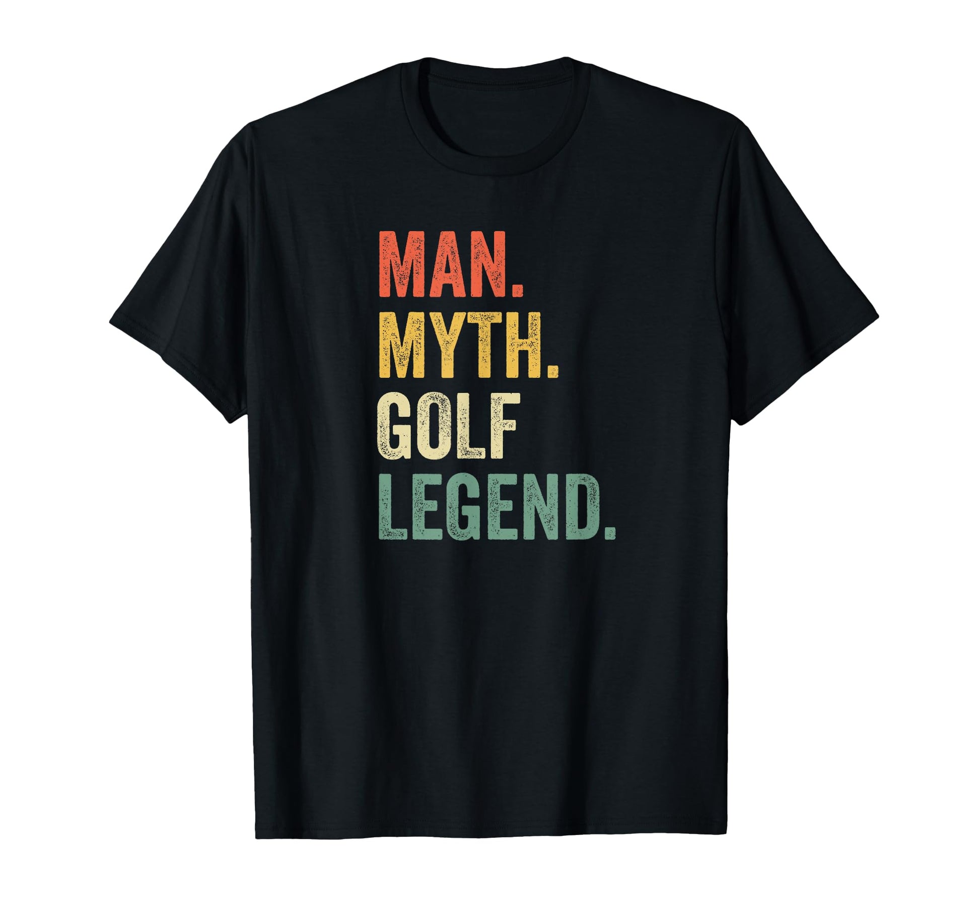 Golfer Funny Myth Golf Legend Golfing T-Shirt - Minimalist Print Men Women - T-Shirt, Sweatshirt, Hoodie