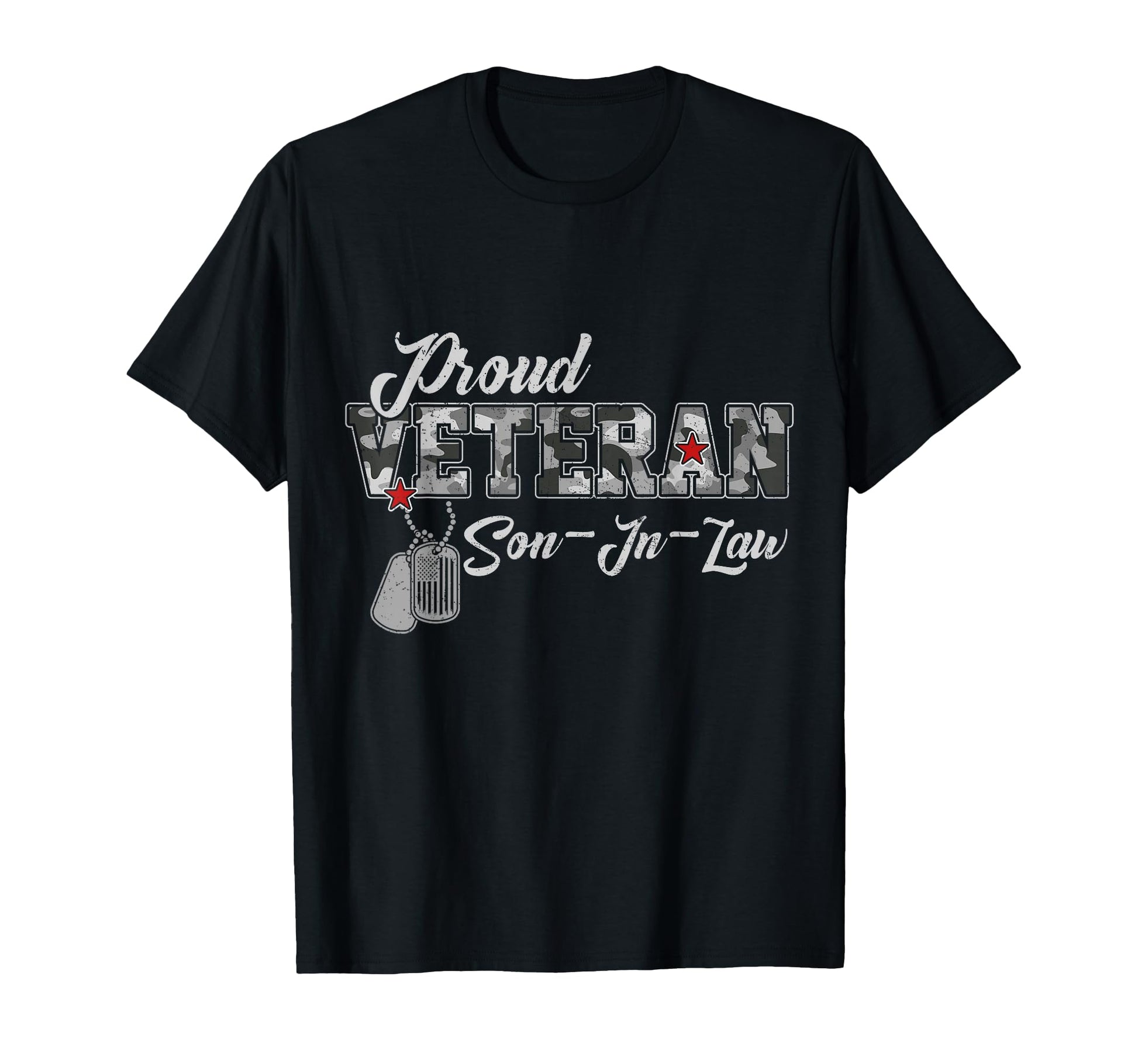 Proud Veteran Son Law Camouflage Us Vet T-Shirt - Streetwear Style Unisex - T-Shirt, Sweatshirt, Hoodie
