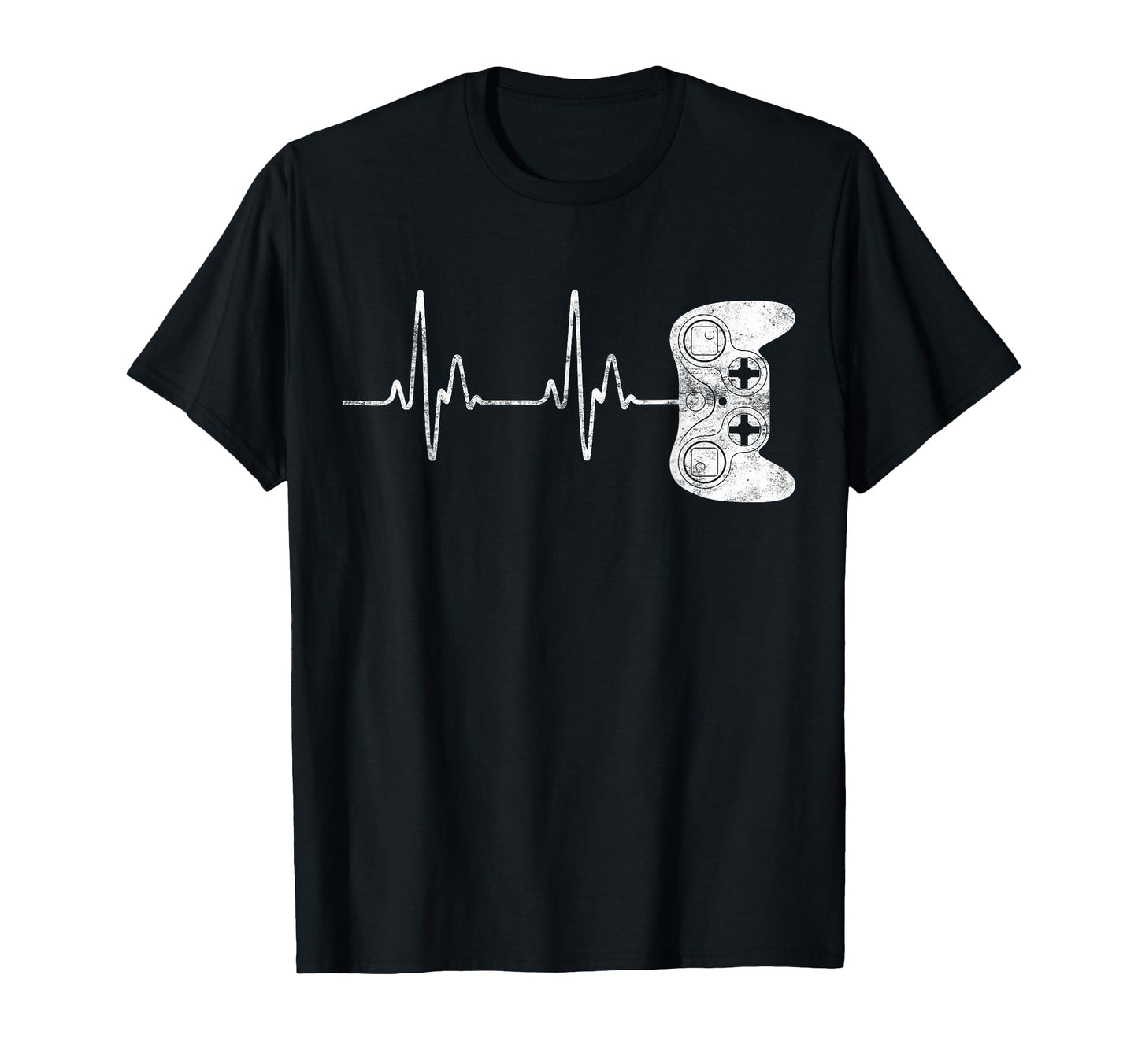 Gamer Heartbeat Young Teen Gaming Game T-Shirt - Custom Art Print Unisex - T-Shirt, Sweatshirt, Hoodie