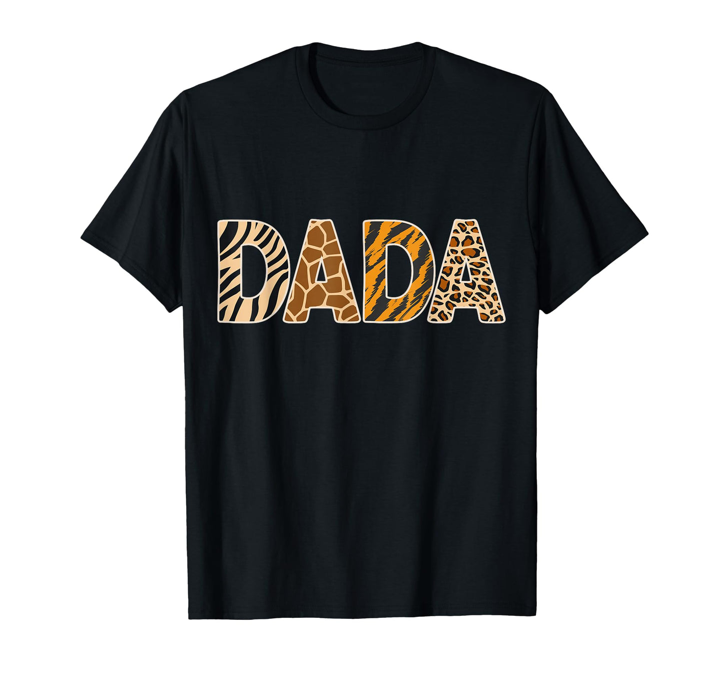 Dada Wild Animal Zebra Giraffe Tiger T-Shirt - Custom Art Print for Adults - T-Shirt, Sweatshirt, Hoodie