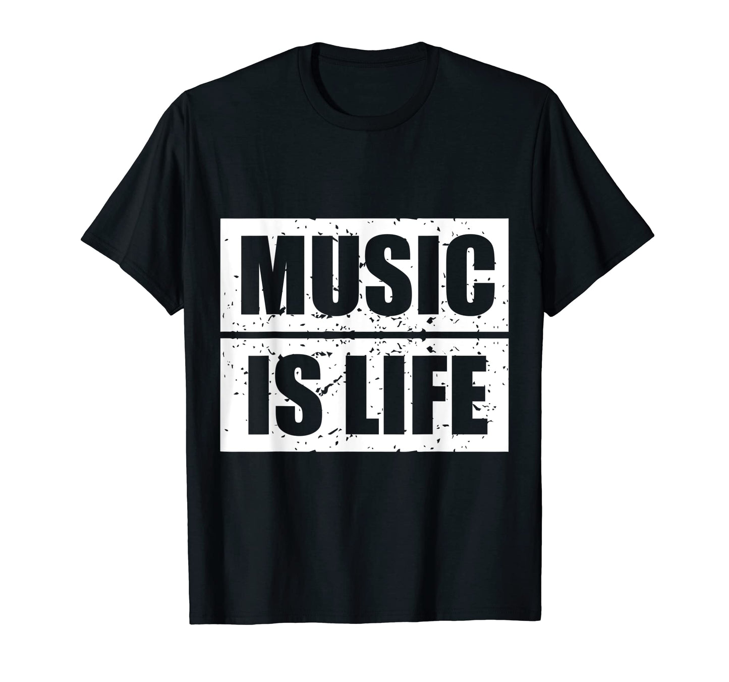 Music Is Life Music Is Life Hoodie - Fun Novelty Design for Adults - T-Shirt, Sweatshirt, Hoodie