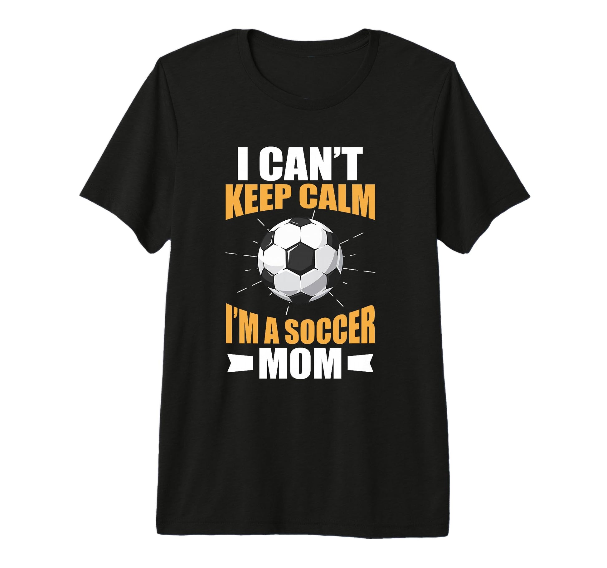 Soccer Mom Mommy Tri Blend T-Shirt - Minimalist Print Unisex - T-Shirt, Sweatshirt, Hoodie