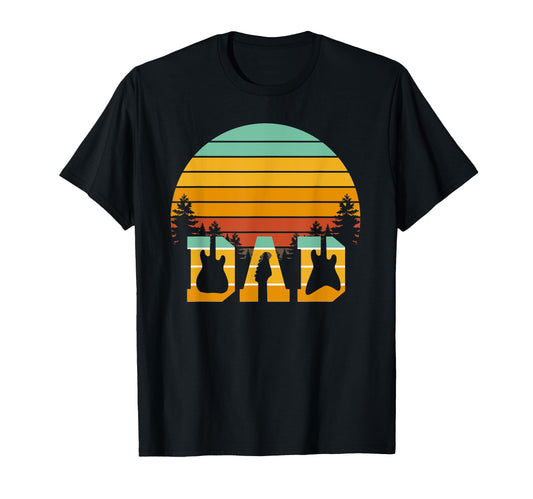 Acoustic Guitar Dad Guitarist Musician T-Shirt - Unique Graphic Unisex - T-Shirt, Sweatshirt, Hoodie