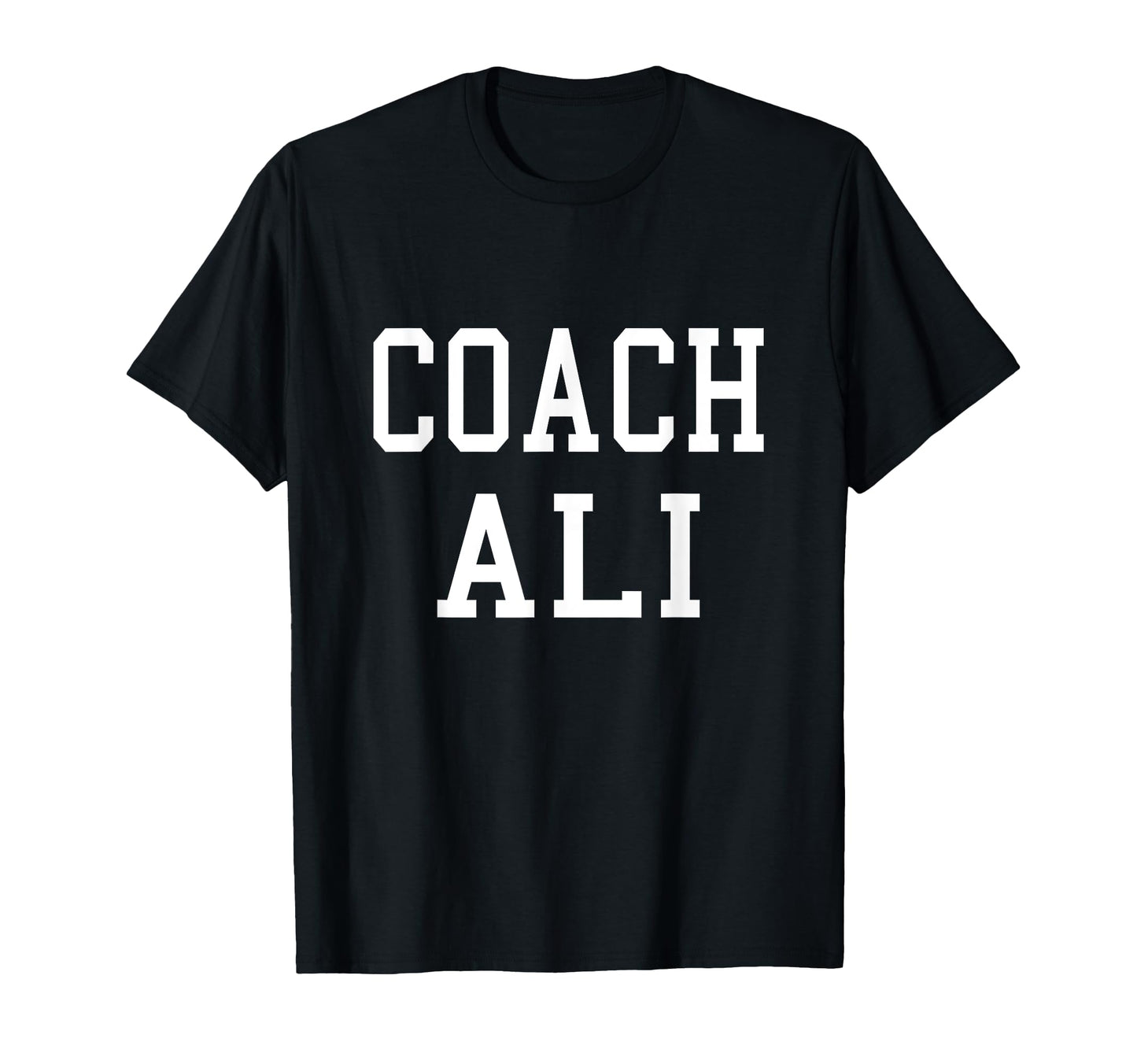 Coach Ali Custom Football Soccer T-Shirt - Custom Art Print for Adults - T-Shirt, Sweatshirt, Hoodie