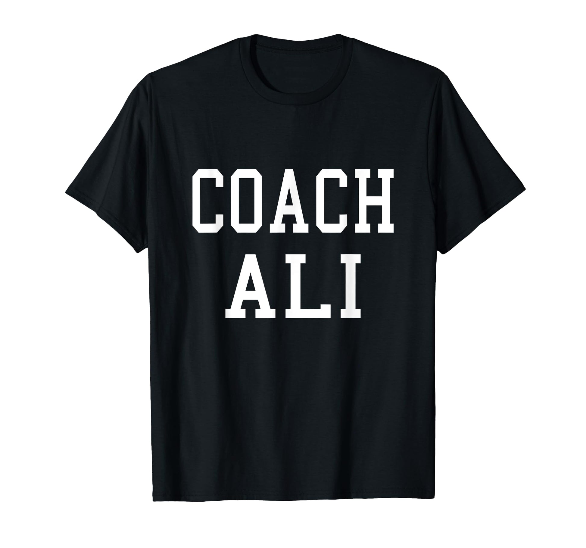 Coach Ali Custom Football Soccer T-Shirt - Custom Art Print for Adults - T-Shirt, Sweatshirt, Hoodie