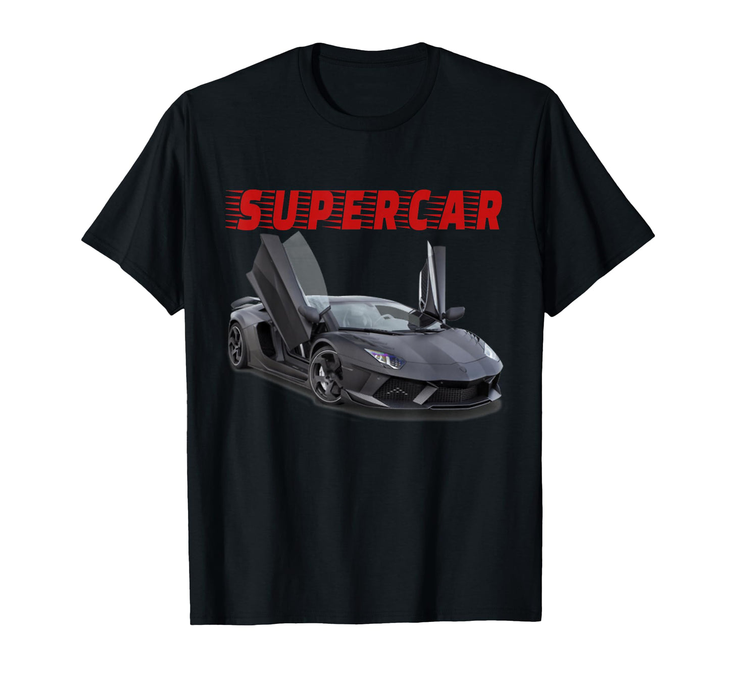 Supercar Sports Car Fans Everywhere T-Shirt - Minimalist Print for Adults - T-Shirt, Sweatshirt, Hoodie
