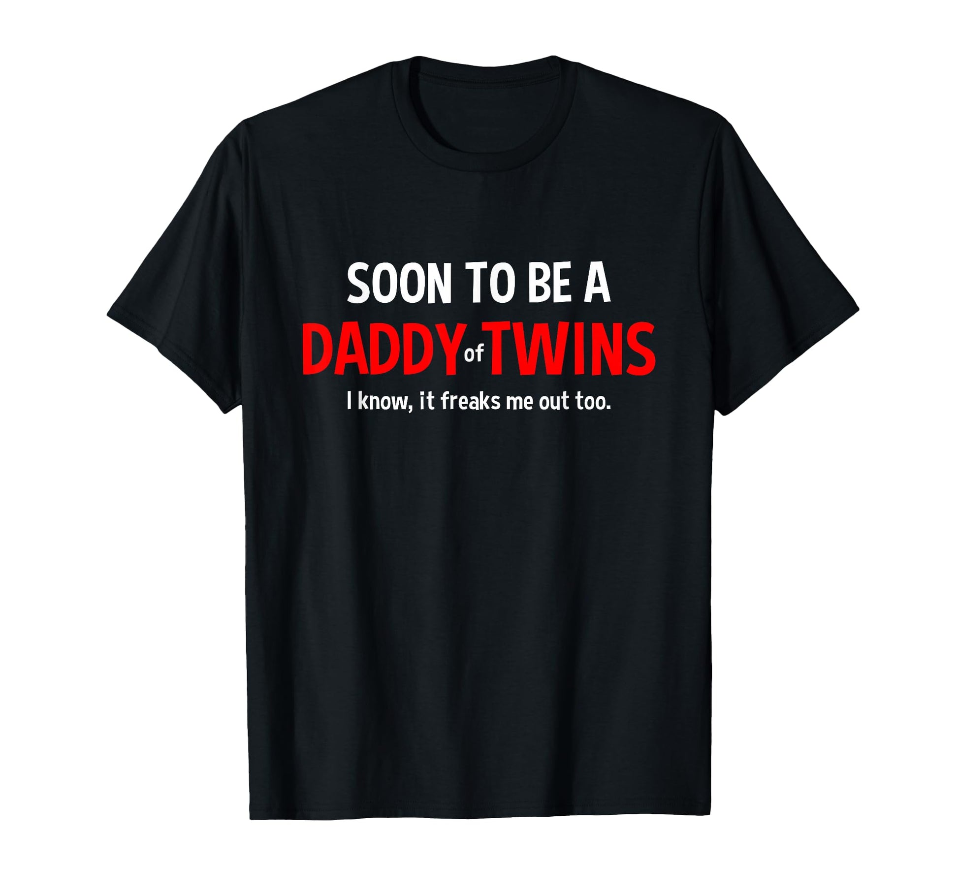 Soon To Be Daddy Twins Expecting Father T-Shirt - Trendy Graphic Men Women - T-Shirt, Sweatshirt, Hoodie