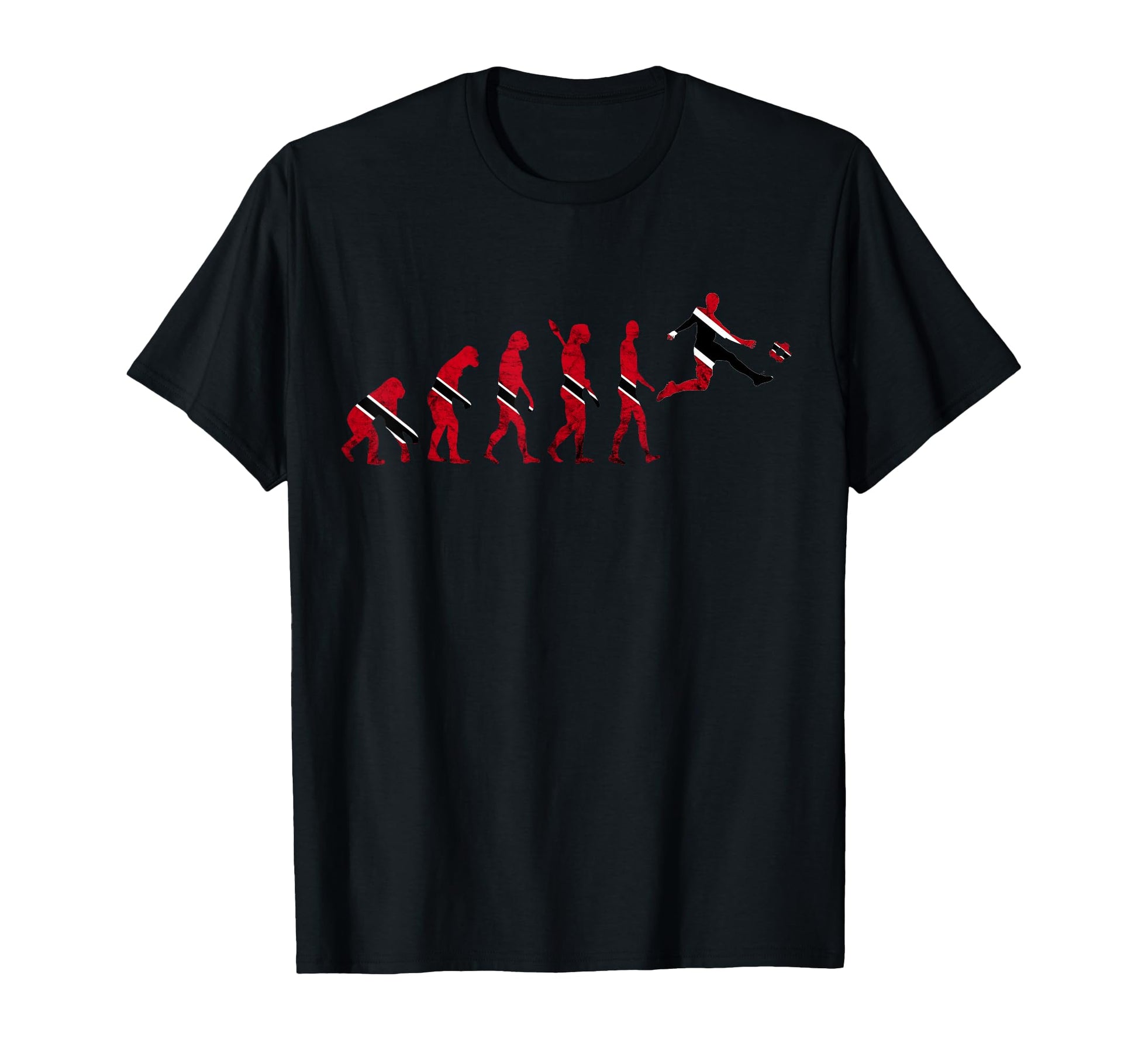 Trinidad And Tobago Evolution T-Shirt - Fun Novelty Design Men Women - T-Shirt, Sweatshirt, Hoodie