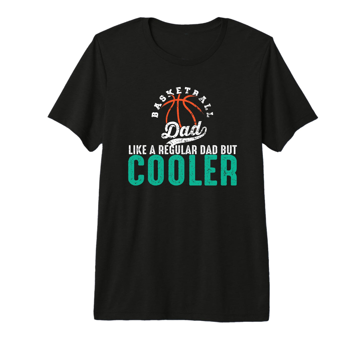 Basketball Dad Tri Blend T-Shirt - Casual Everyday Wear for Adults - T-Shirt, Sweatshirt, Hoodie