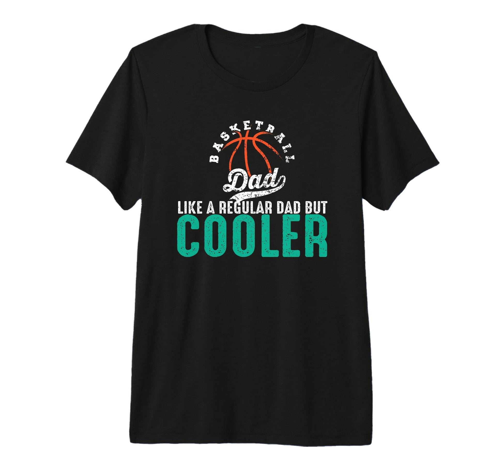 Basketball Dad Tri Blend T-Shirt - Casual Everyday Wear for Adults - T-Shirt, Sweatshirt, Hoodie