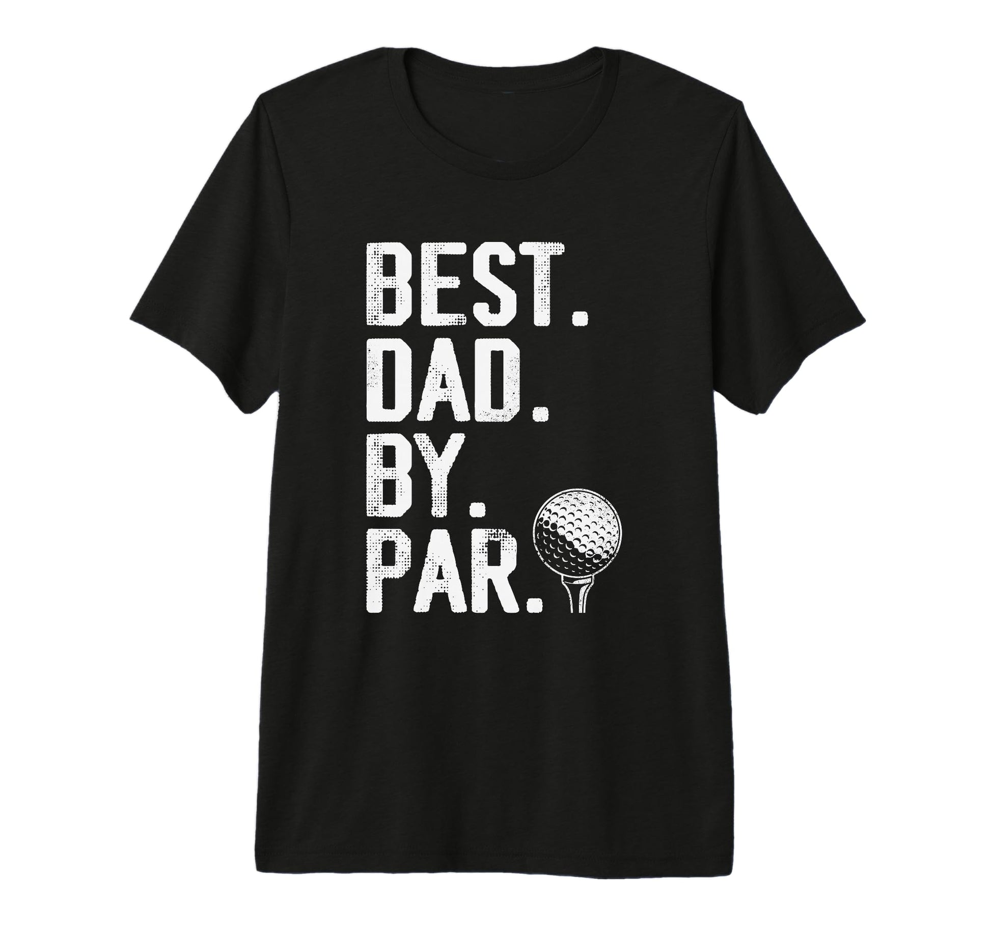 Mens Best Dad Par Fathers Day Golf T-Shirt - Aesthetic Graphic for Adults - T-Shirt, Sweatshirt, Hoodie