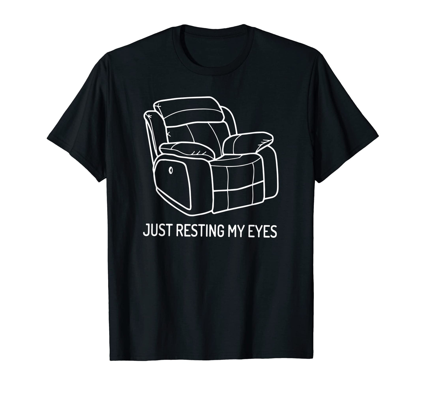 Im Just Resting My Eyes Humorous Dad T-Shirt - Unique Graphic for Adults - T-Shirt, Sweatshirt, Hoodie