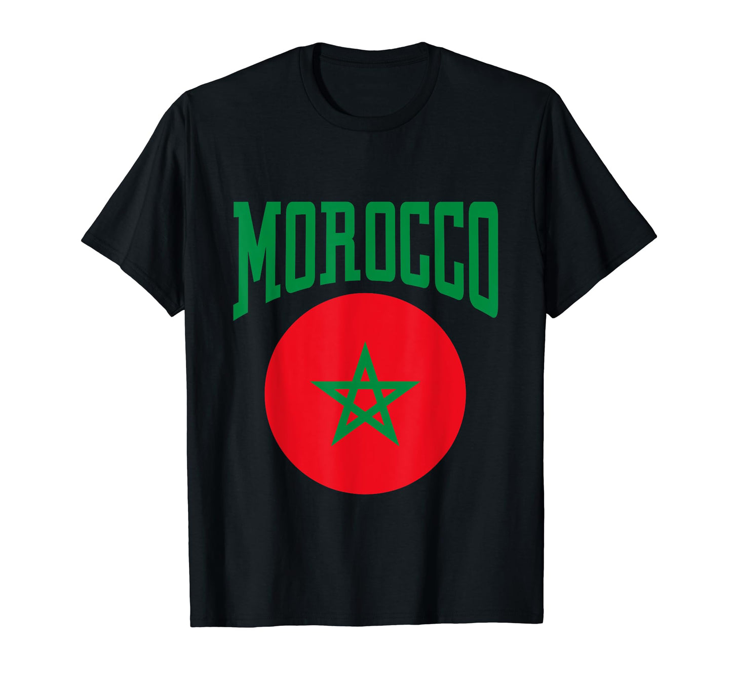 Morocco Soccer Fans Related Products T-Shirt - Custom Art Print Unisex - T-Shirt, Sweatshirt, Hoodie