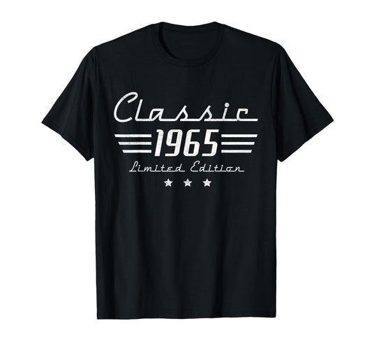 60 Year Old Gifts Car 1965 60Th Birthday T-Shirt - Graphic Print for Adults - T-Shirt, Sweatshirt, Hoodie
