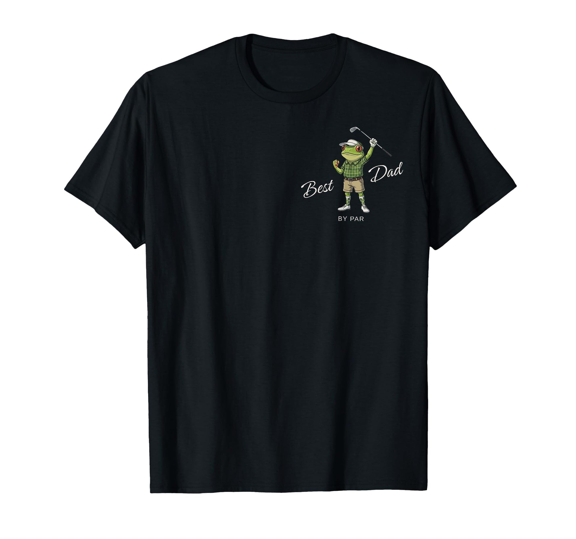 Best Dad Par Funny Golf Frog Dad T-Shirt - Fun Novelty Design Men Women - T-Shirt, Sweatshirt, Hoodie