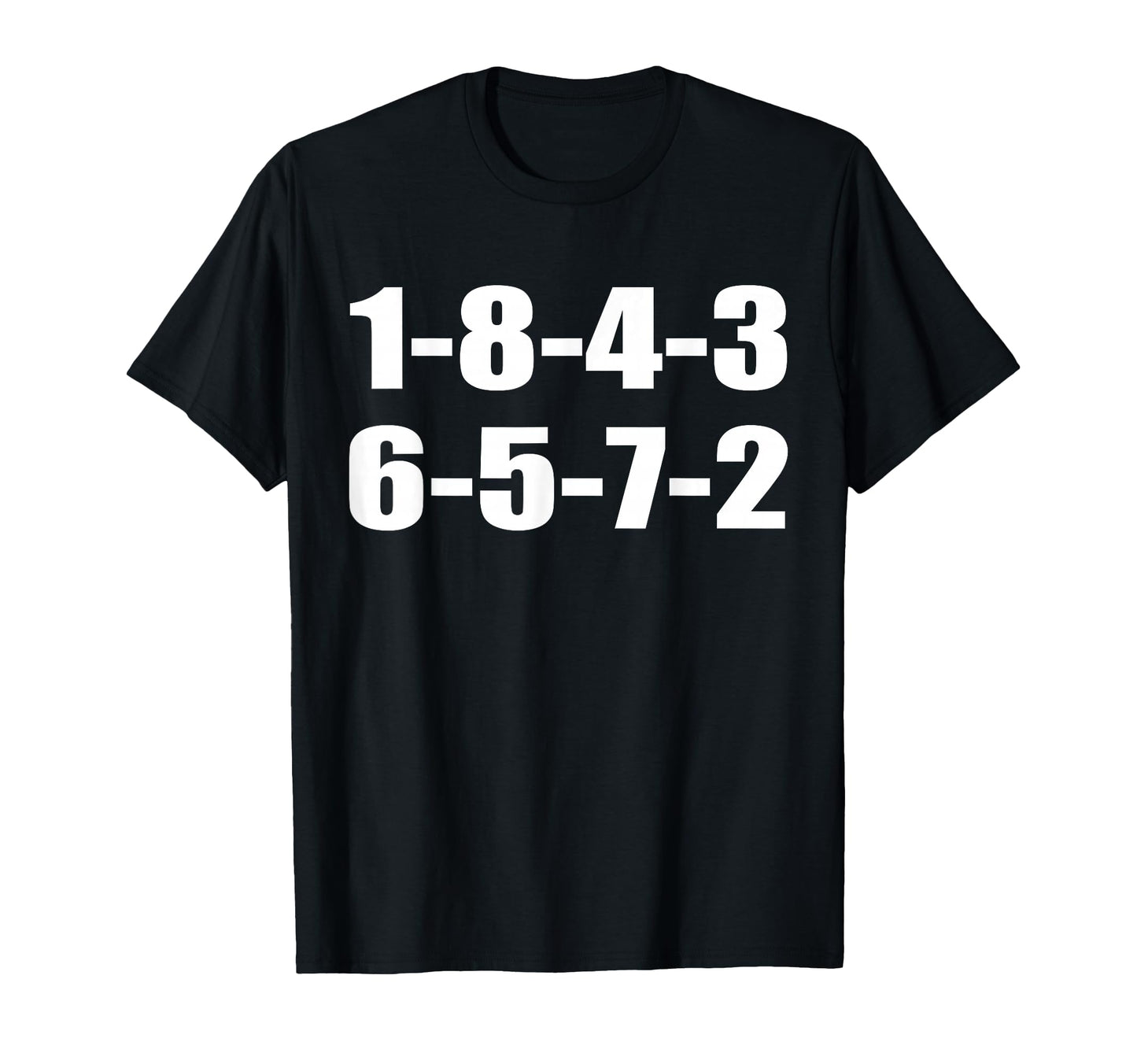 1 8 4 3 6 5 7 2 Fire Order Small T-Shirt - Aesthetic Graphic for Adults - T-Shirt, Sweatshirt, Hoodie