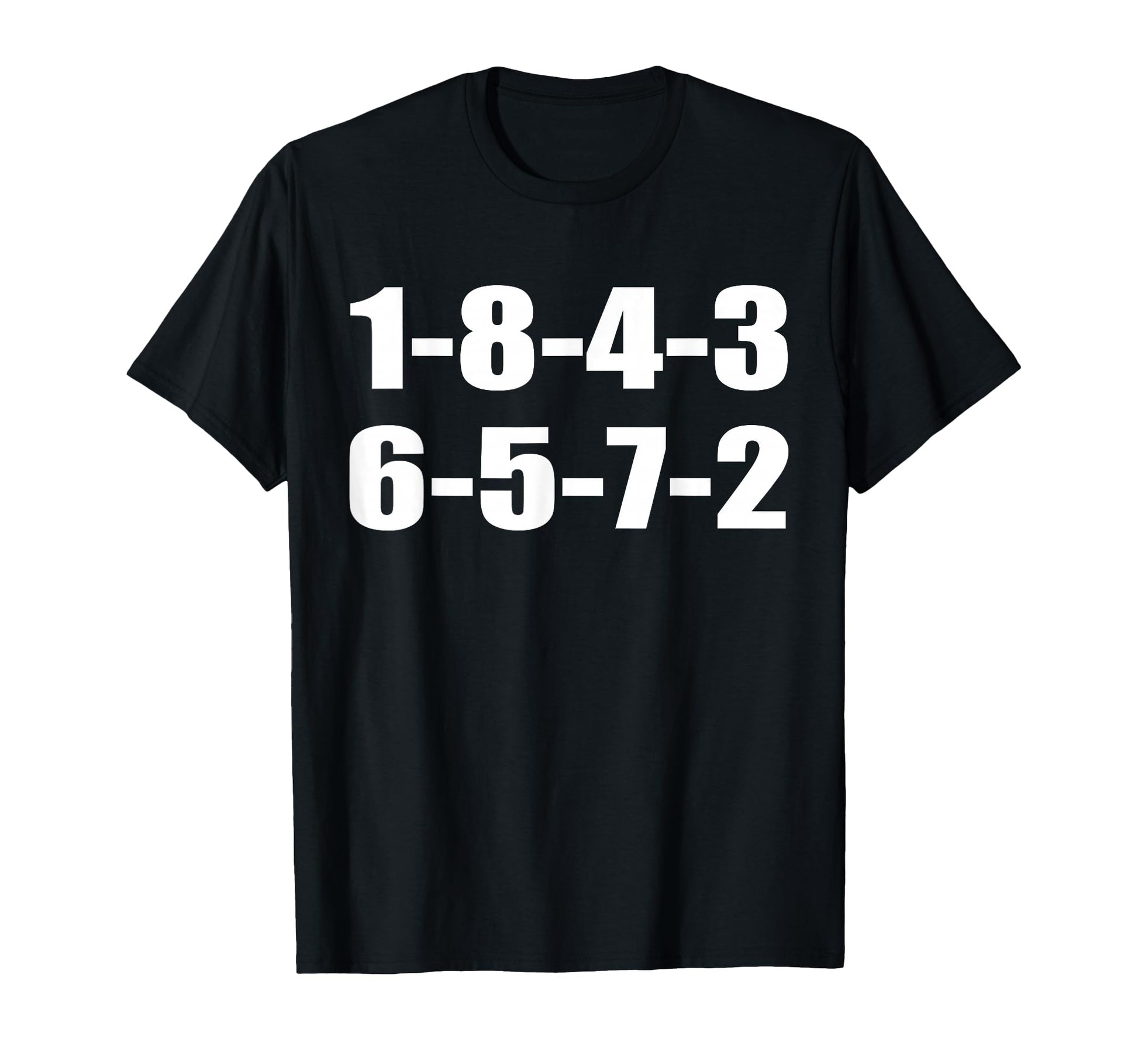 1 8 4 3 6 5 7 2 Fire Order Small T-Shirt - Aesthetic Graphic for Adults - T-Shirt, Sweatshirt, Hoodie