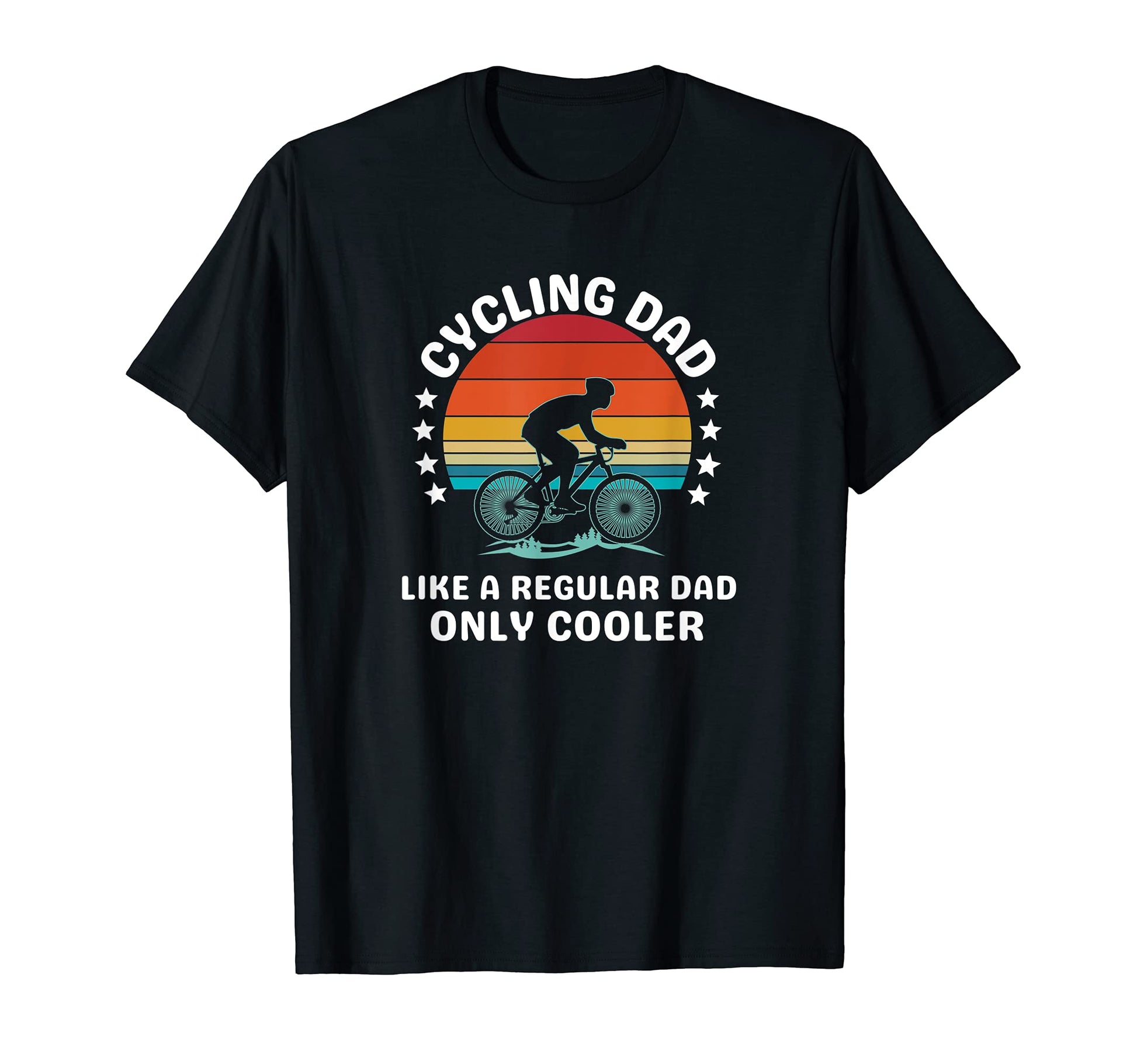 Mens Cycling Dad Like Regular Dad T-Shirt - Fun Novelty Design Men Women - T-Shirt, Sweatshirt, Hoodie