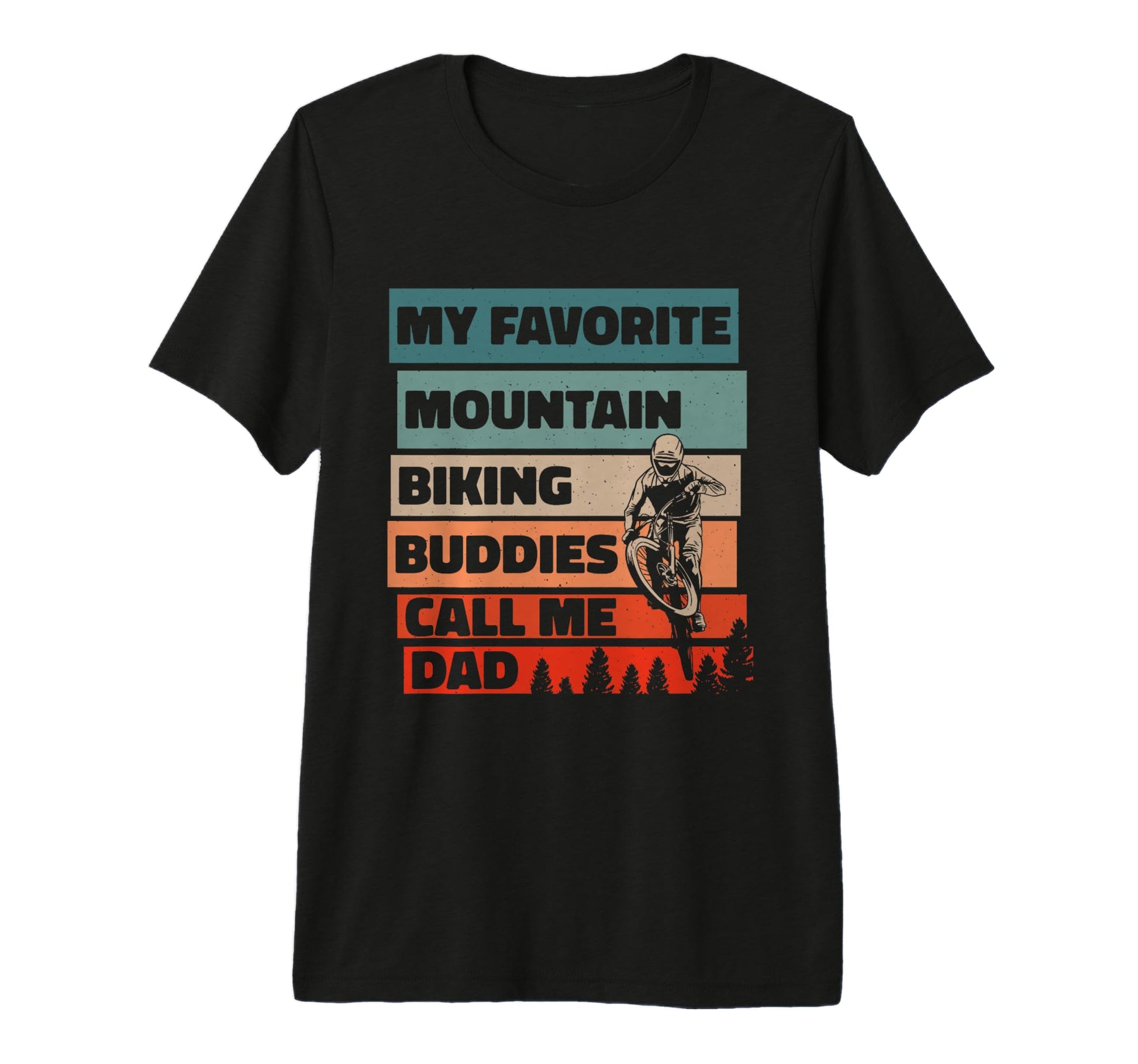 Mens My Favorite Mountain Biking T-Shirt - Minimalist Print Men Women - T-Shirt, Sweatshirt, Hoodie