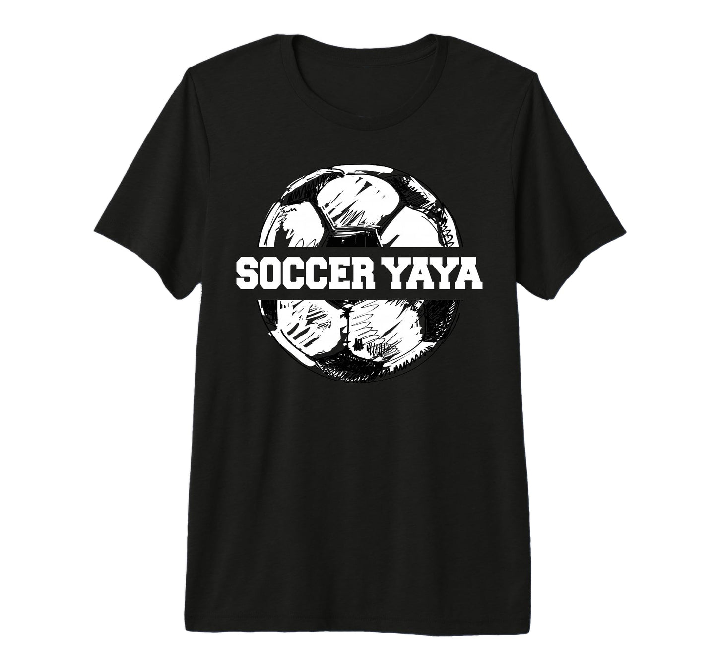 Soccer Yaya Funny Greek Grandma T-Shirt - Casual Everyday Wear Men Women - T-Shirt, Sweatshirt, Hoodie