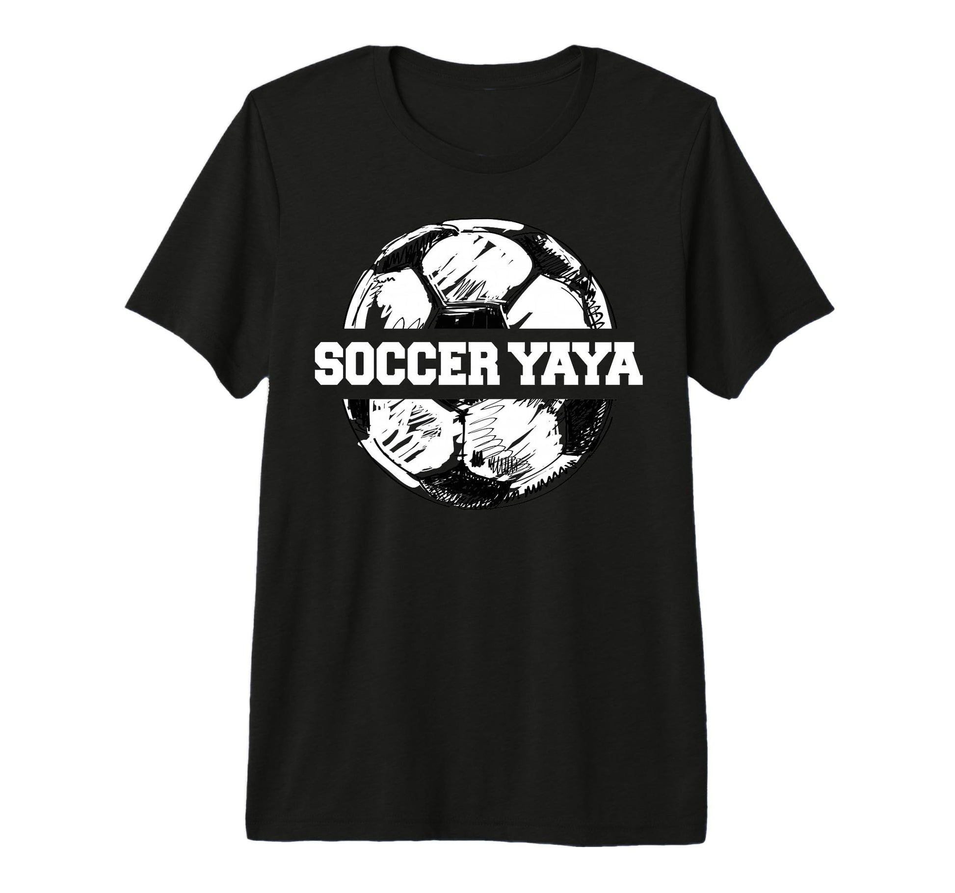 Soccer Yaya Funny Greek Grandma T-Shirt - Casual Everyday Wear Men Women - T-Shirt, Sweatshirt, Hoodie