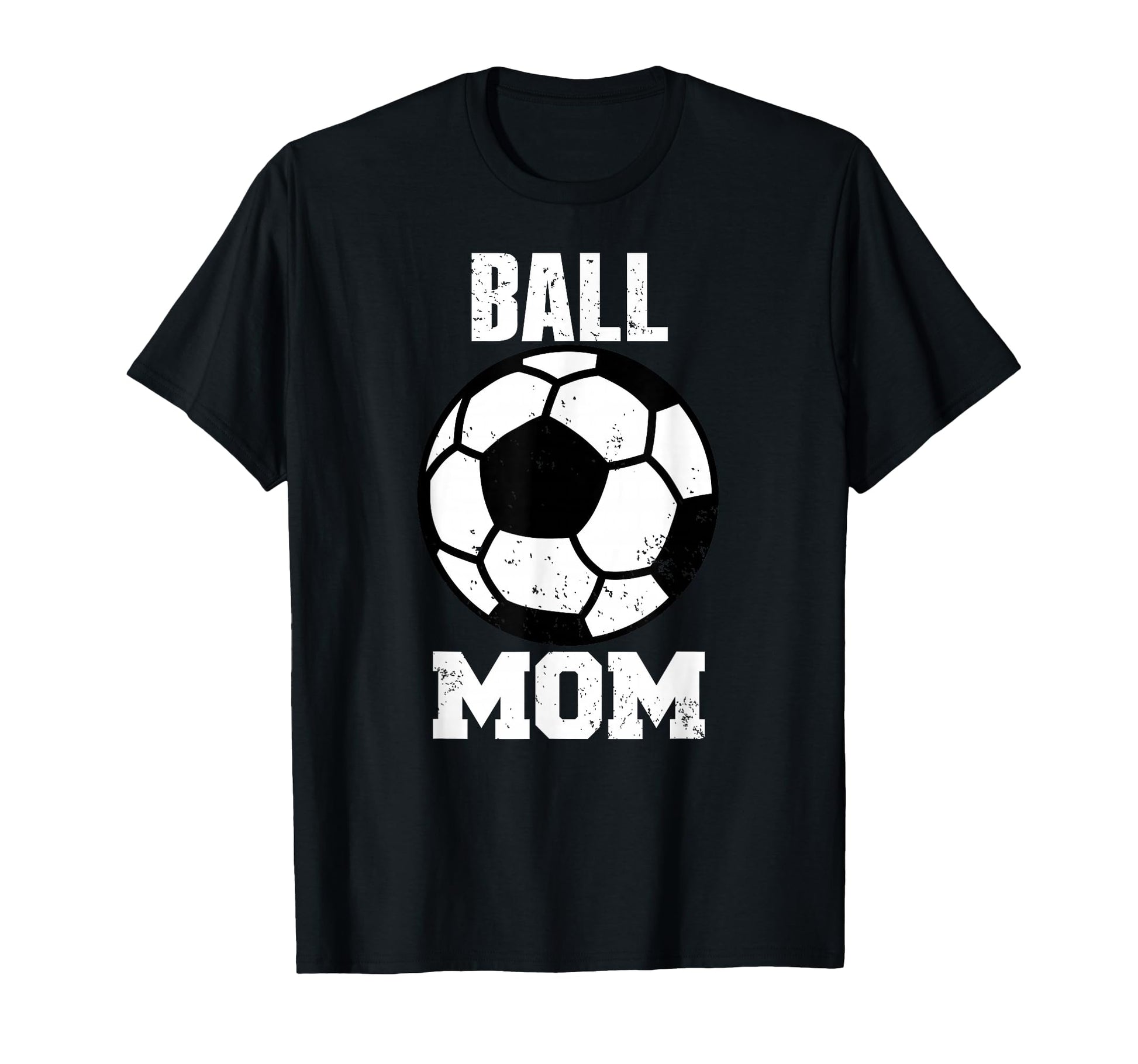 Ball Mom Funny Soccer Mom Gameday T-Shirt - Custom Art Print Unisex - T-Shirt, Sweatshirt, Hoodie