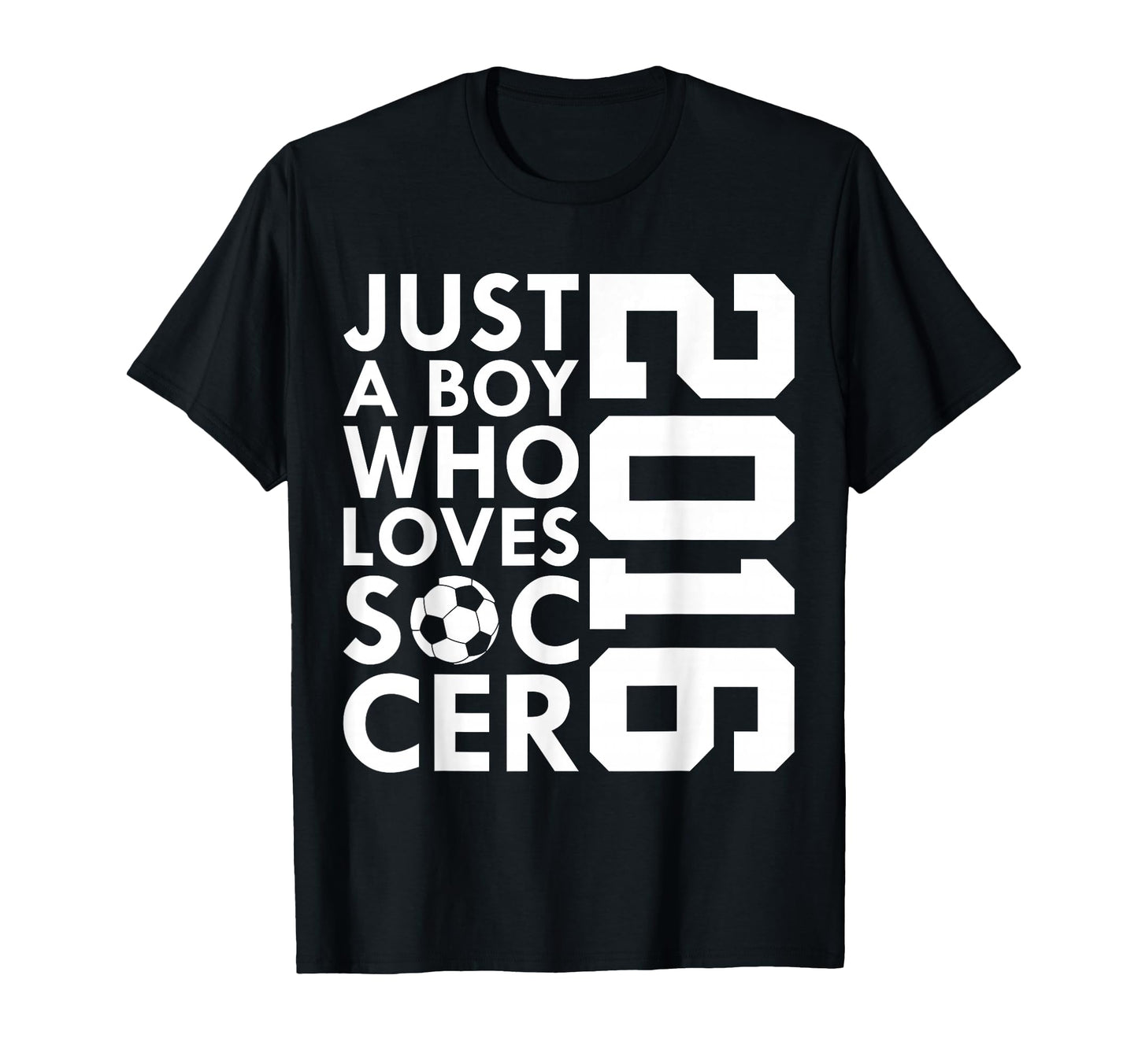 2016 Just Who Loves Soccer 10Th T-Shirt - Minimalist Print for Adults - T-Shirt, Sweatshirt, Hoodie