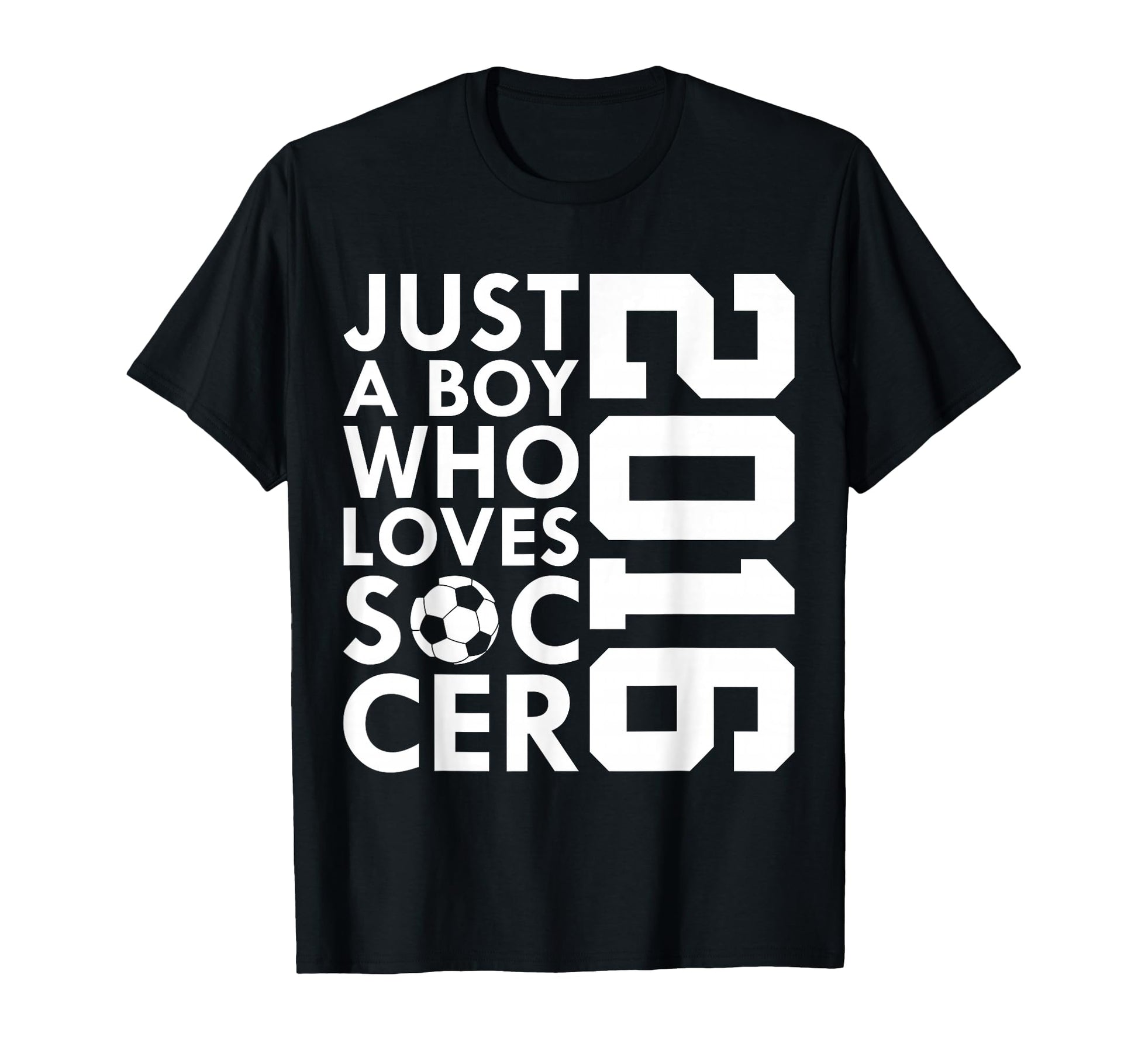 2016 Just Who Loves Soccer 10Th T-Shirt - Minimalist Print for Adults - T-Shirt, Sweatshirt, Hoodie