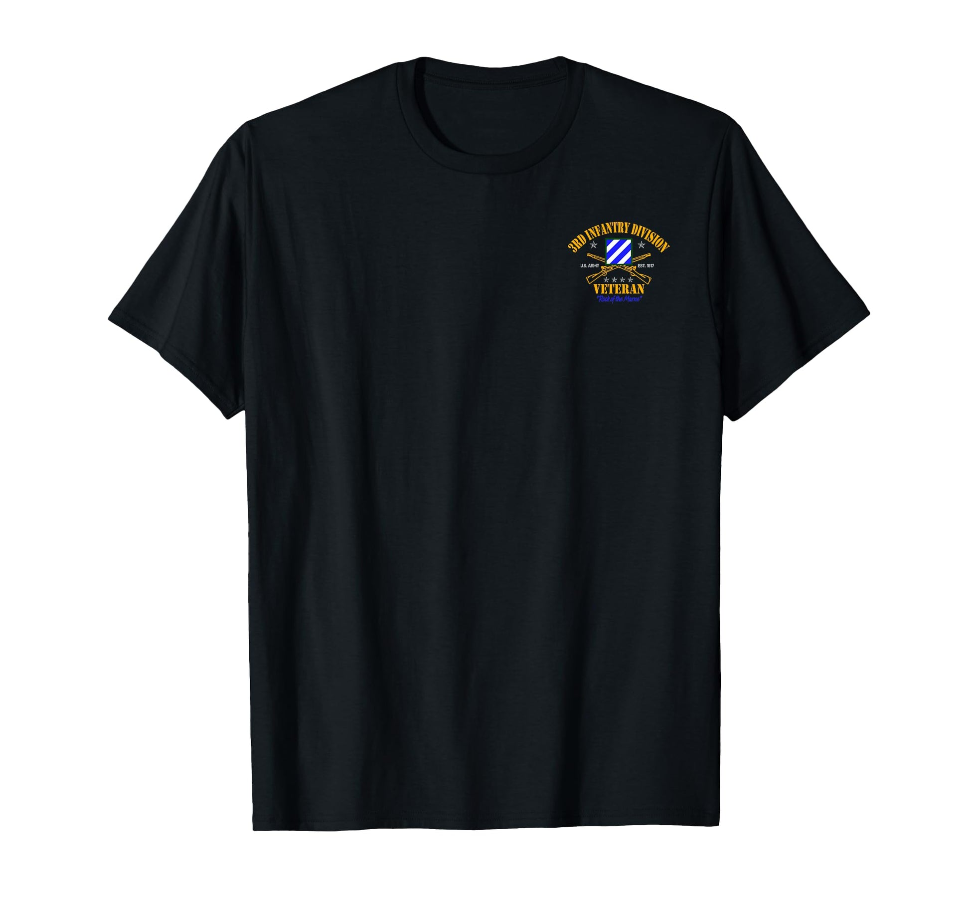 3Rd Infantry Division Veteran Small T-Shirt - Trendy Graphic for Adults - T-Shirt, Sweatshirt, Hoodie