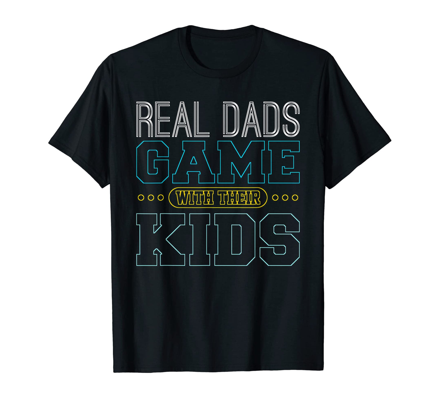 Gaming Fathers Day Gamer Dad Video T-Shirt - Custom Art Print for Adults - T-Shirt, Sweatshirt, Hoodie