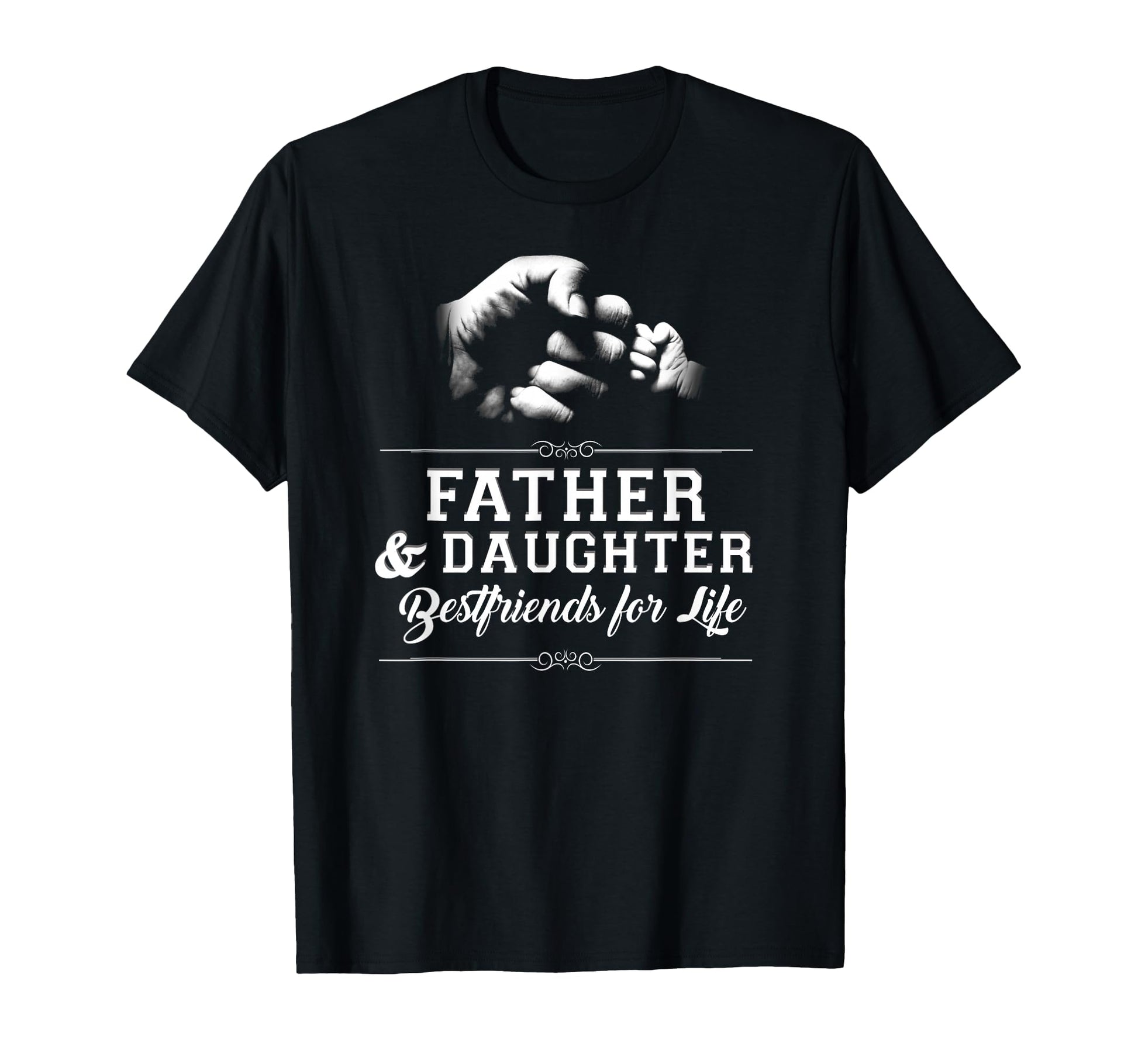 Father Daughter Friends Fist Bump T-Shirt - Streetwear Style for Adults - T-Shirt, Sweatshirt, Hoodie