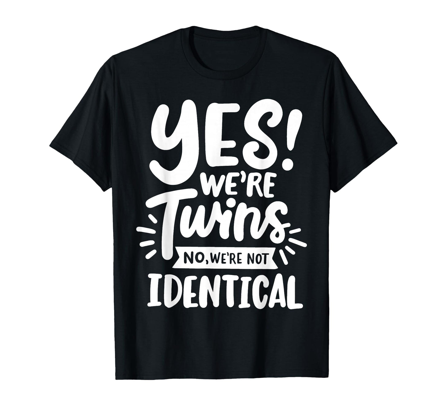 Twins Twin Brother Sister T-Shirt - Minimalist Print Men Women - T-Shirt, Sweatshirt, Hoodie