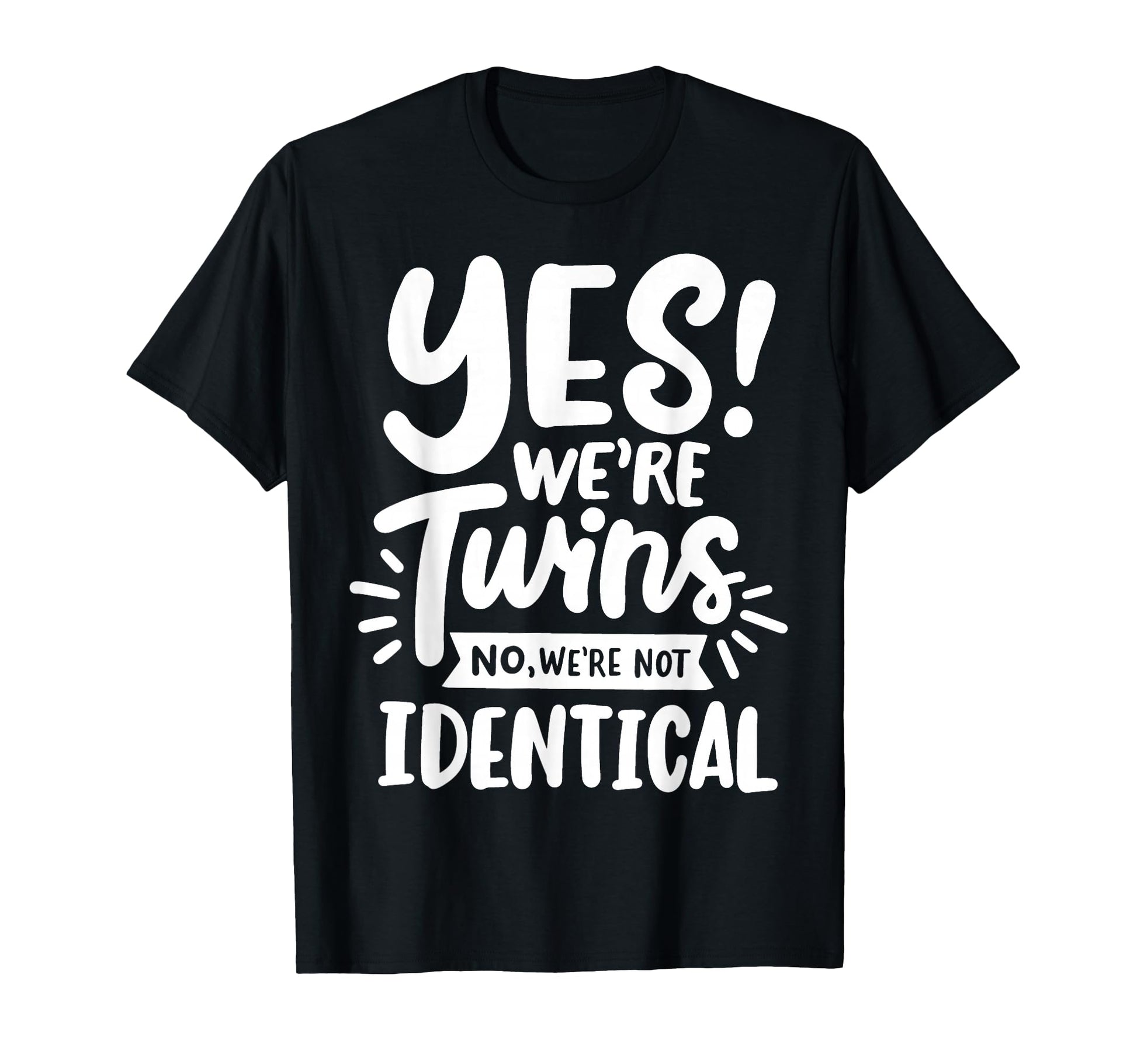 Twins Twin Brother Sister T-Shirt - Minimalist Print Men Women - T-Shirt, Sweatshirt, Hoodie