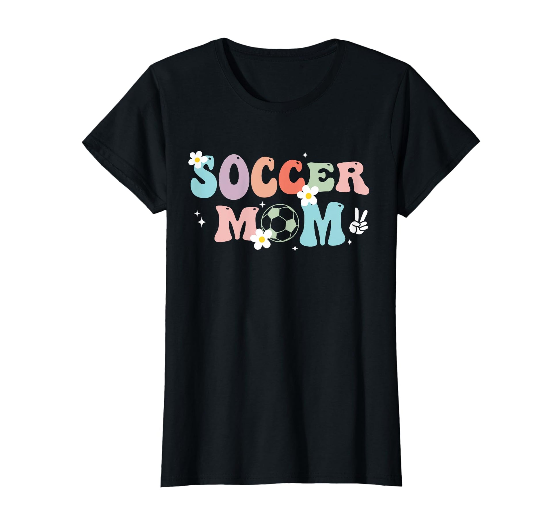 Groovy Soccer Mom Soccer Mama Mom T-Shirt - Trendy Graphic Men Women - T-Shirt, Sweatshirt, Hoodie
