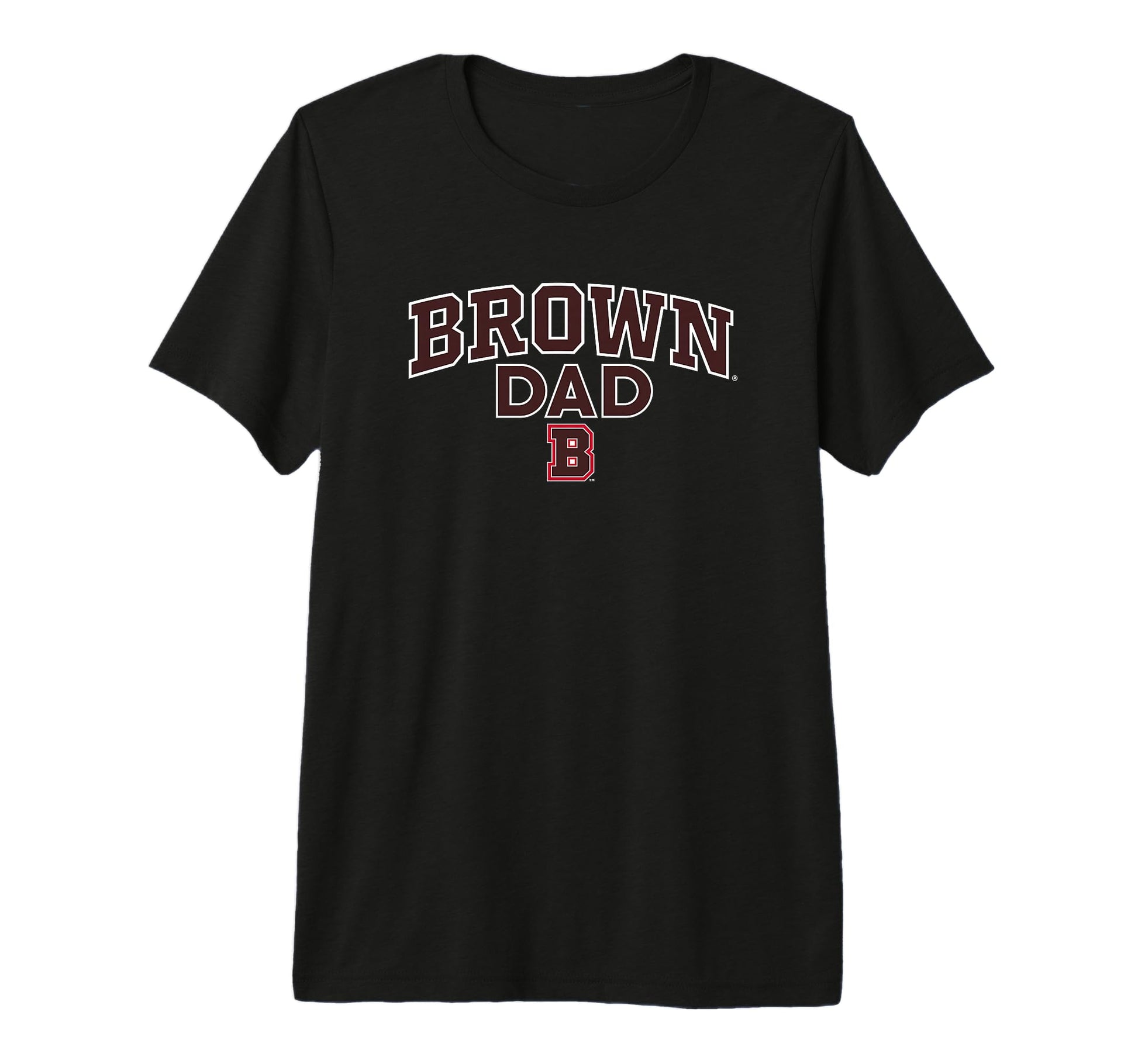 Brown University Bears Dad Tri Blend T-Shirt - Casual Everyday Wear Unisex - T-Shirt, Sweatshirt, Hoodie
