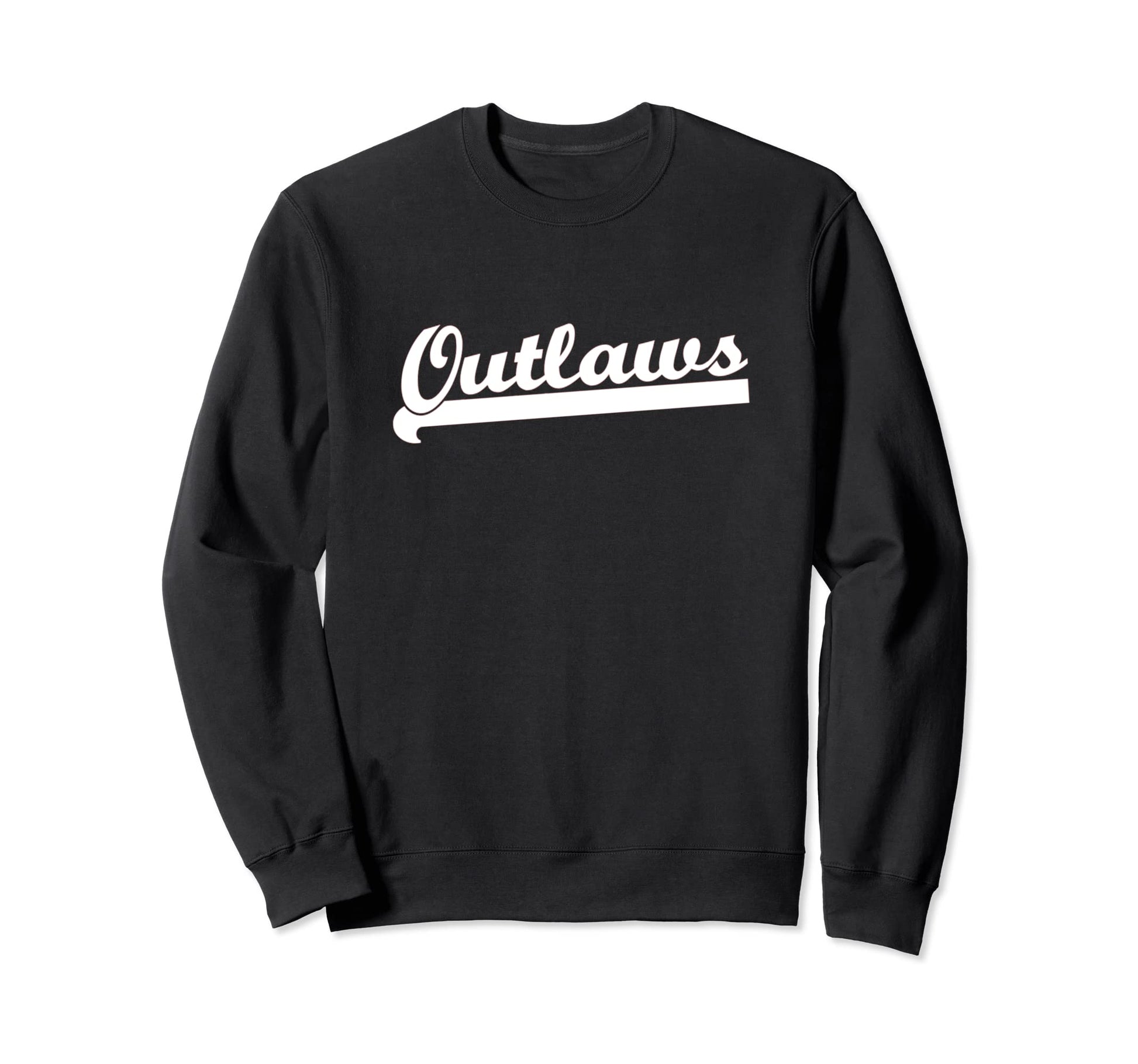 Outlaws Baseball Softball Flag Sweatshirt - Fun Novelty Design Unisex - T-Shirt, Sweatshirt, Hoodie